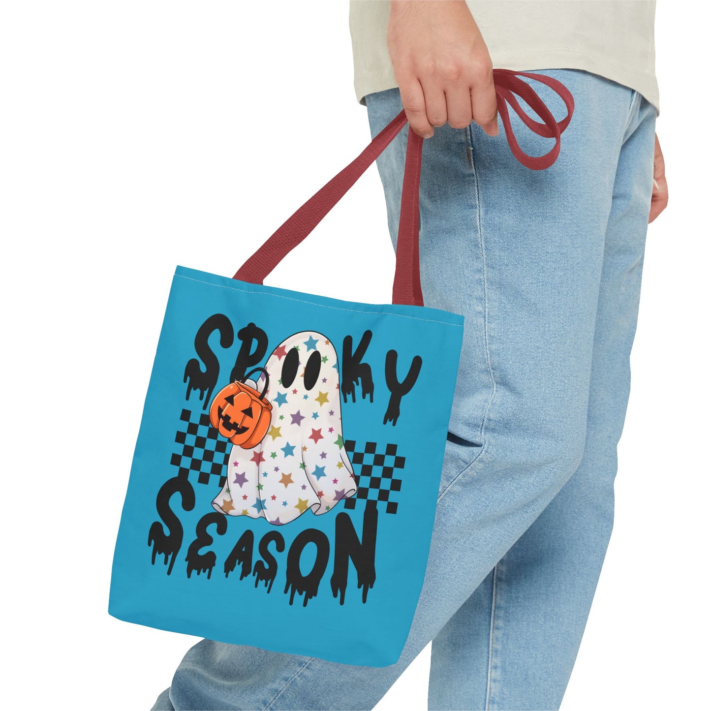 Ghost Tote Bag - Spooky Season Halloween Accessory