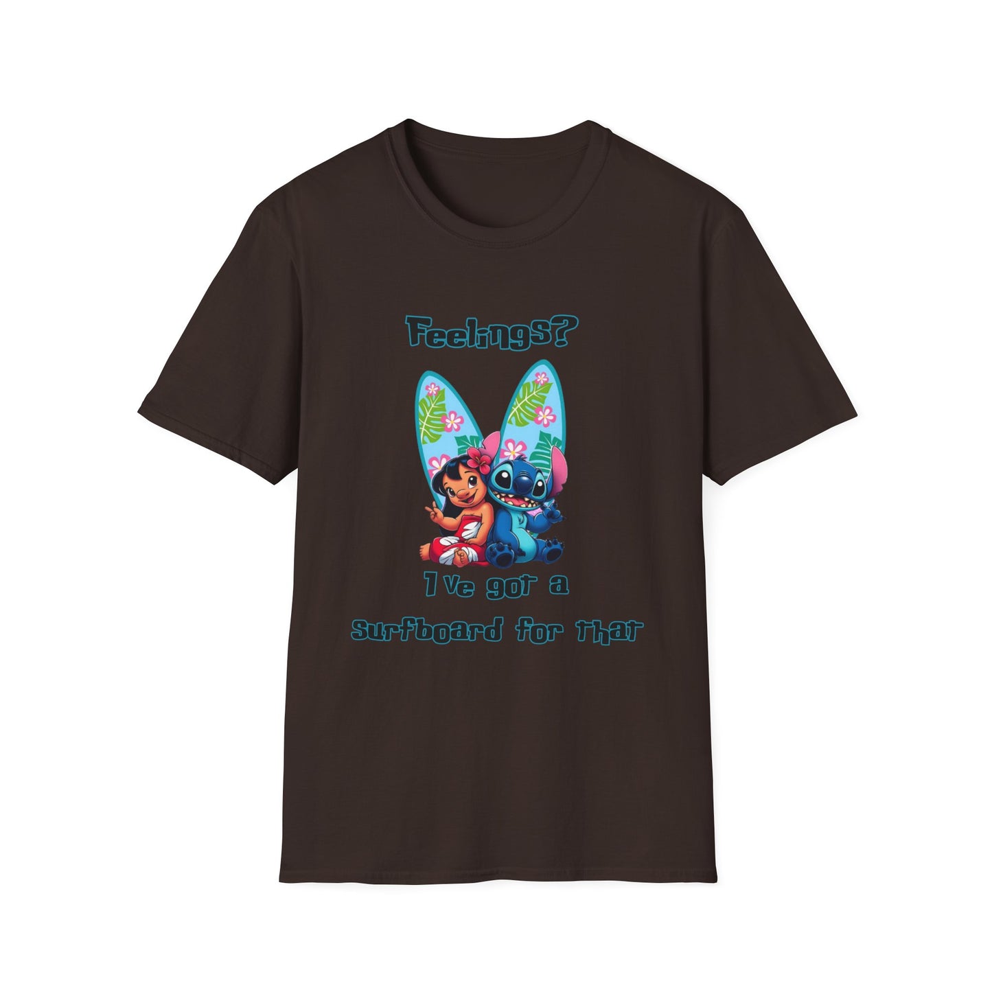 Surfboard Lilo & Stitch Unisex T-Shirt