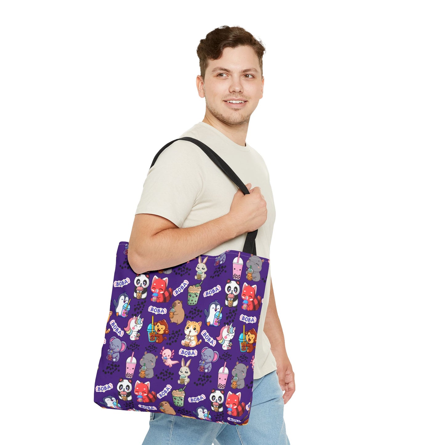 Boba Animal Tote Bag