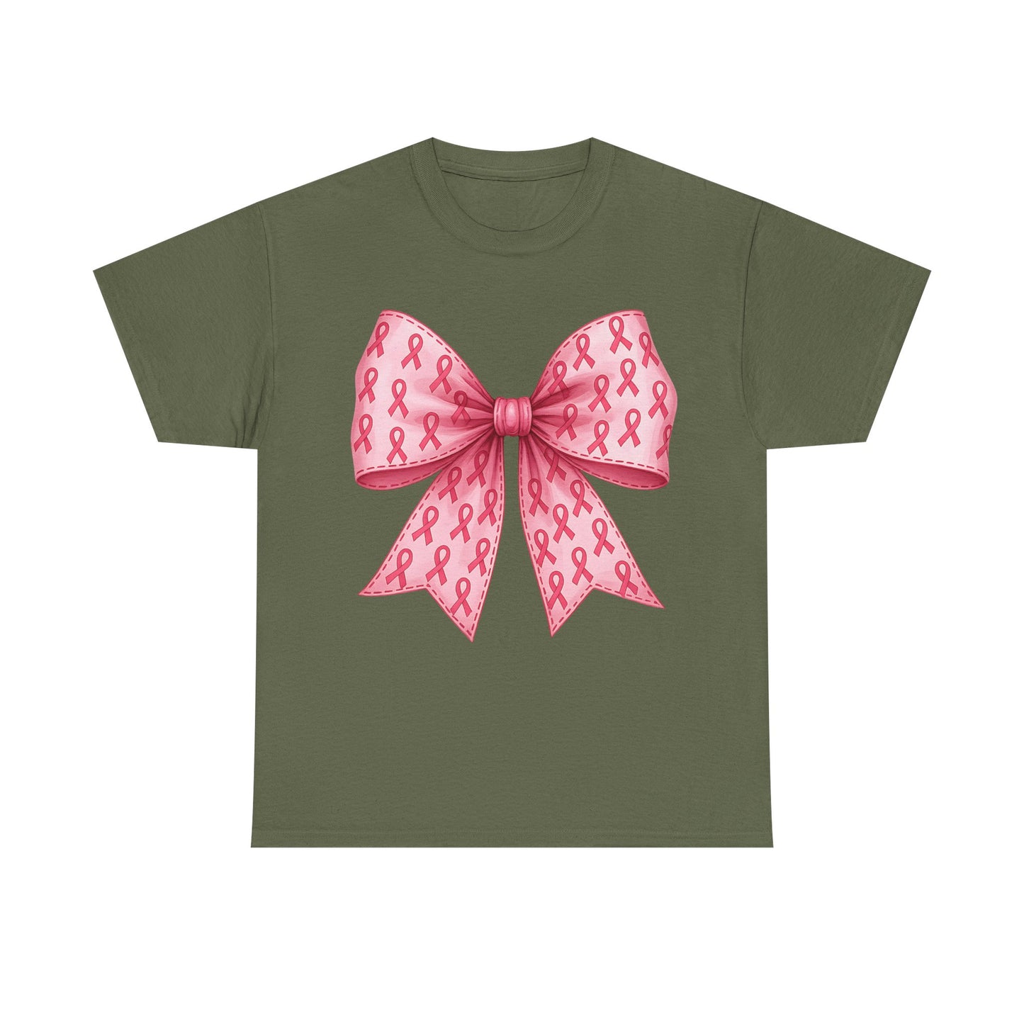 Breast Cancer Bow Tee
