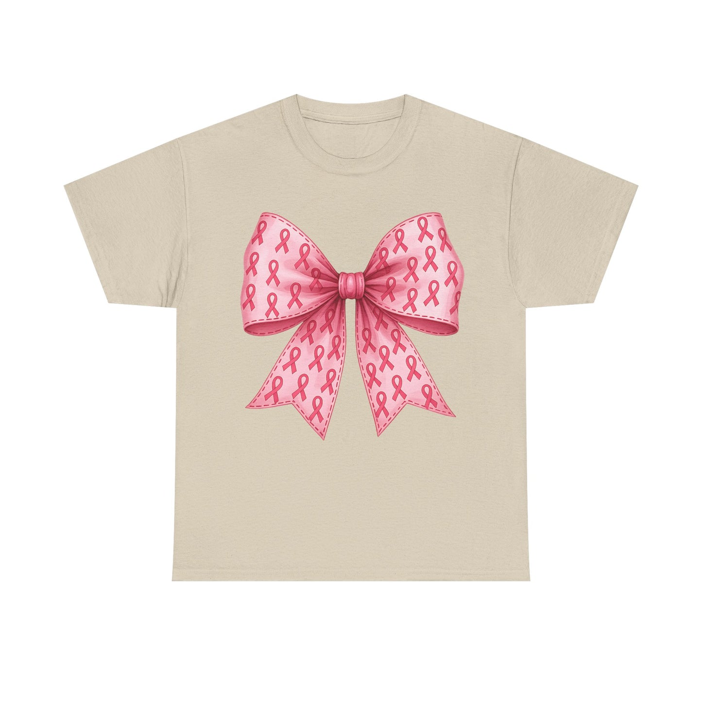 Breast Cancer Bow Tee