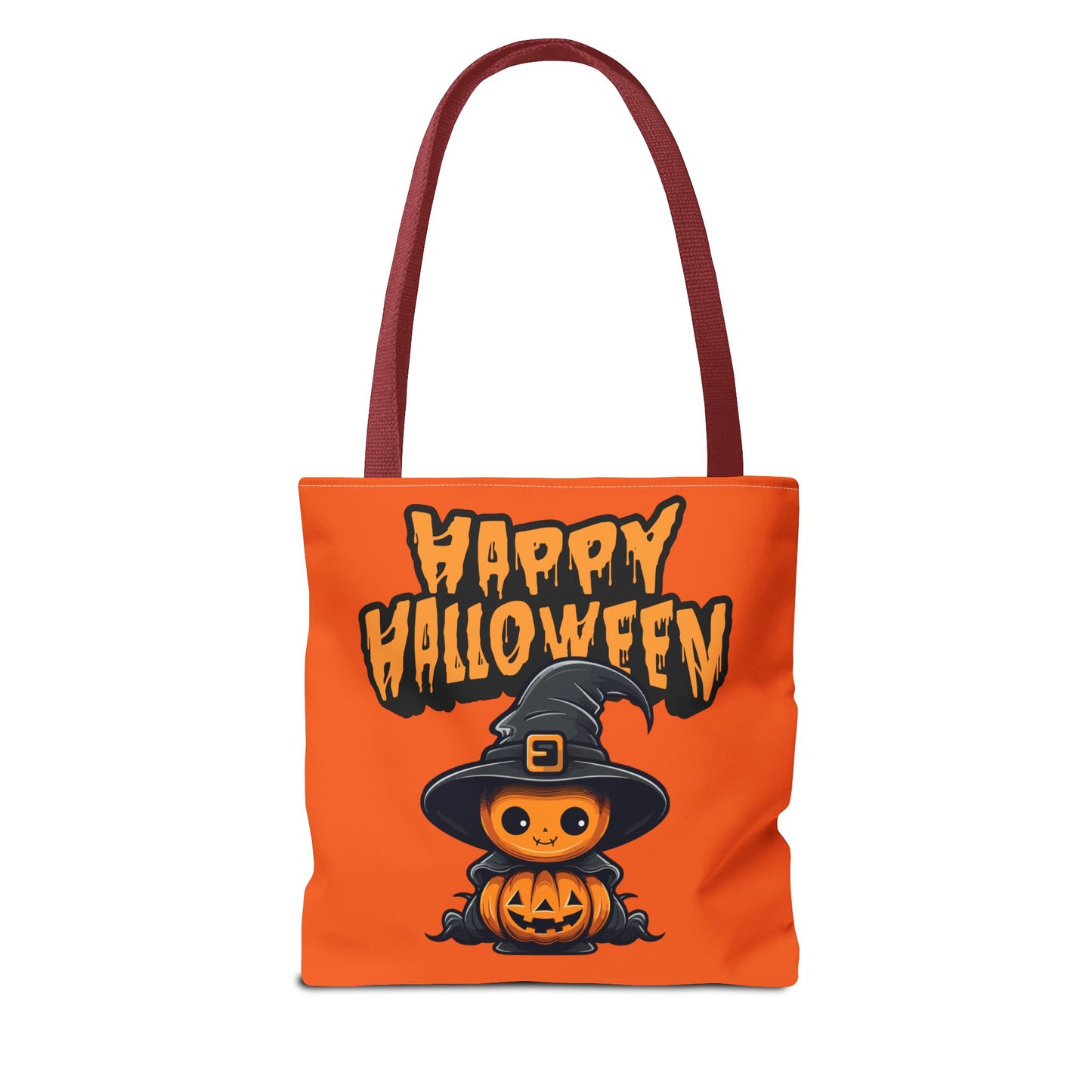 Halloween Pumpkin/Witch Tote Bag