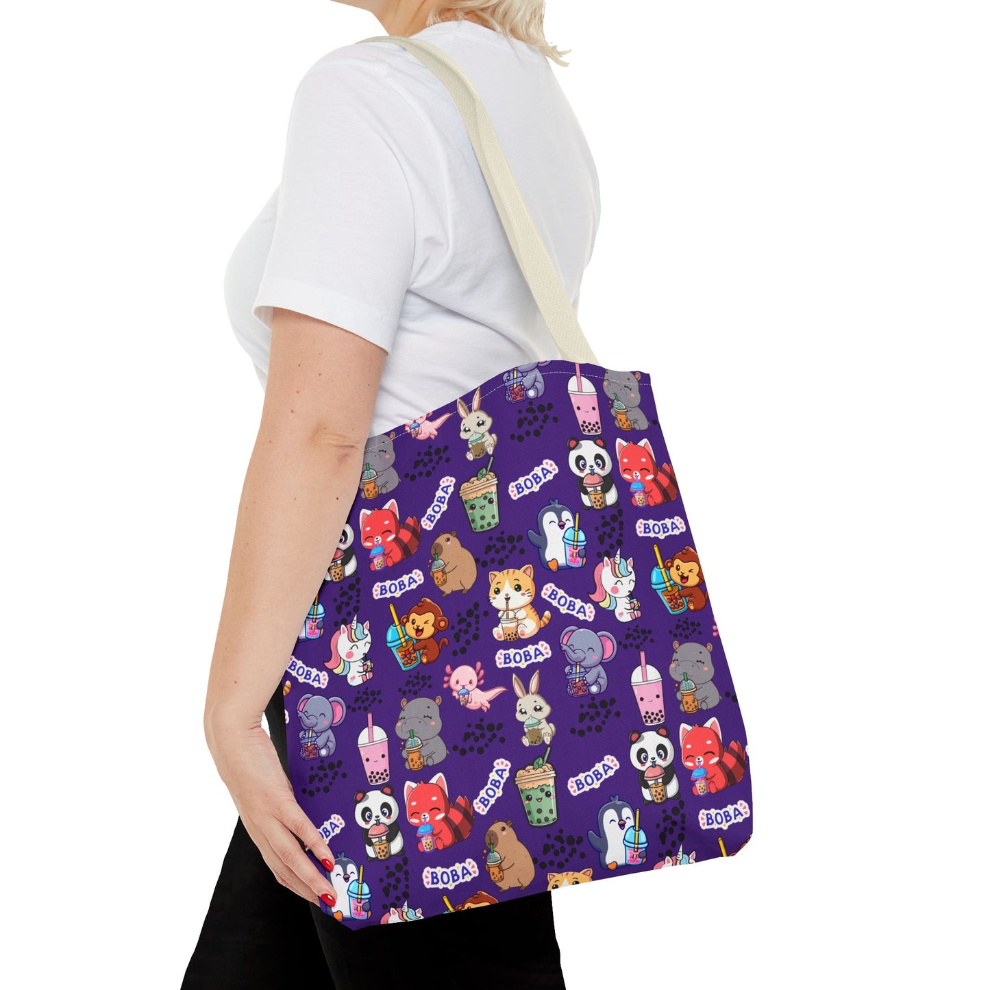 Boba Animal Tote Bag