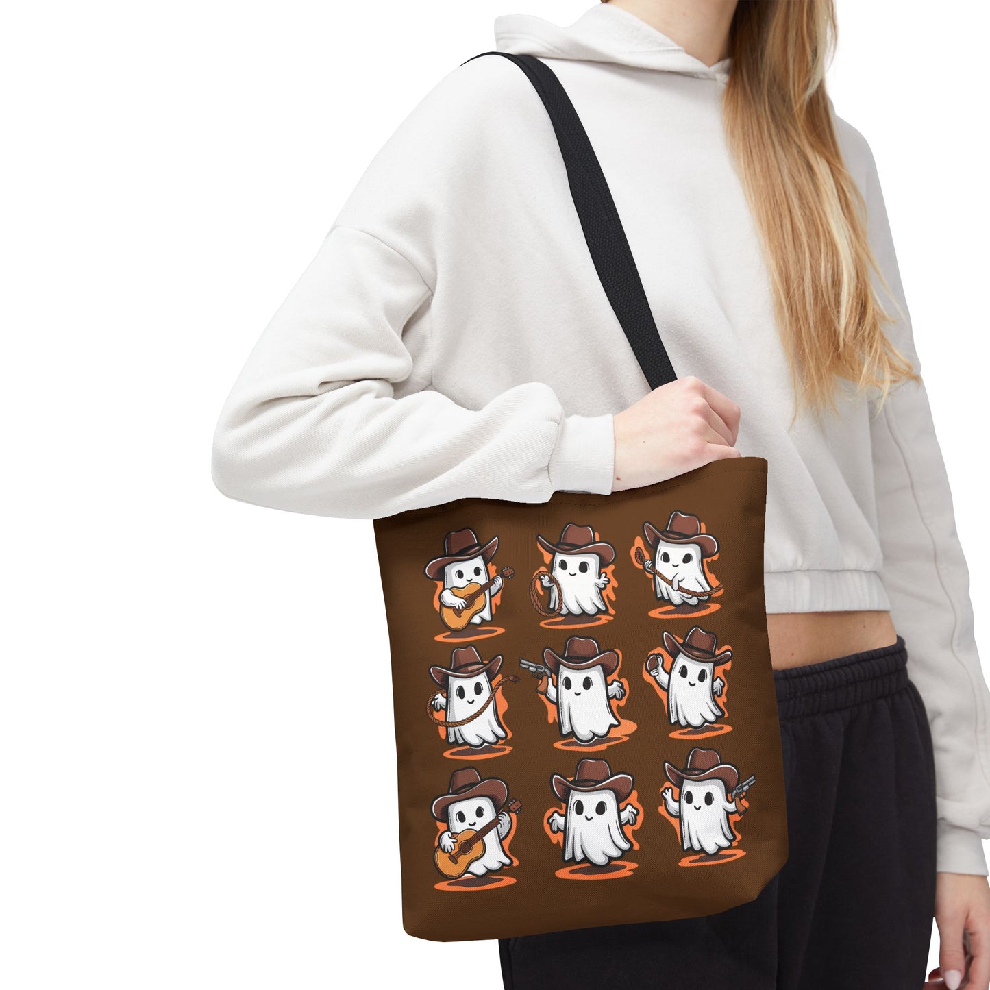 Cowboy Ghost Tote Bag