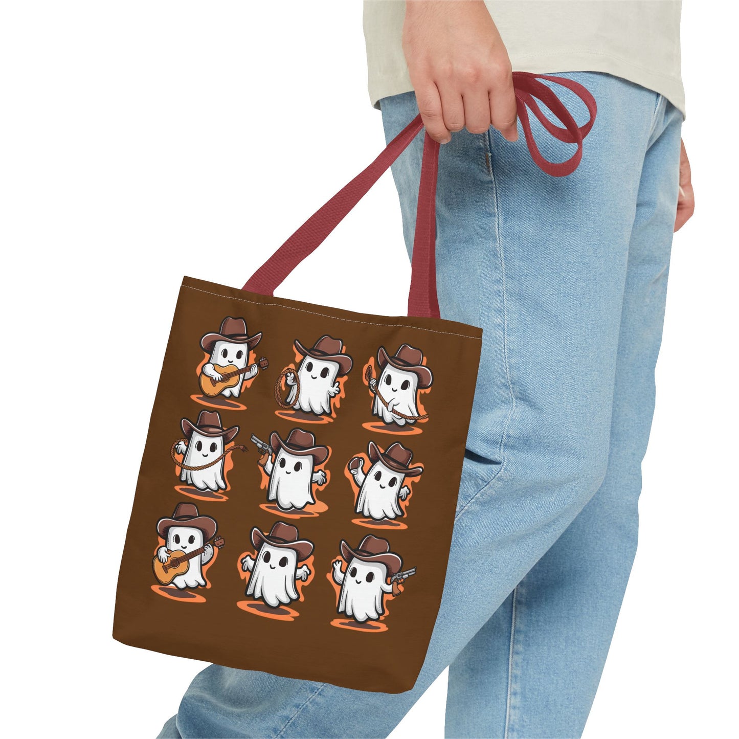 Cowboy Ghost Tote Bag