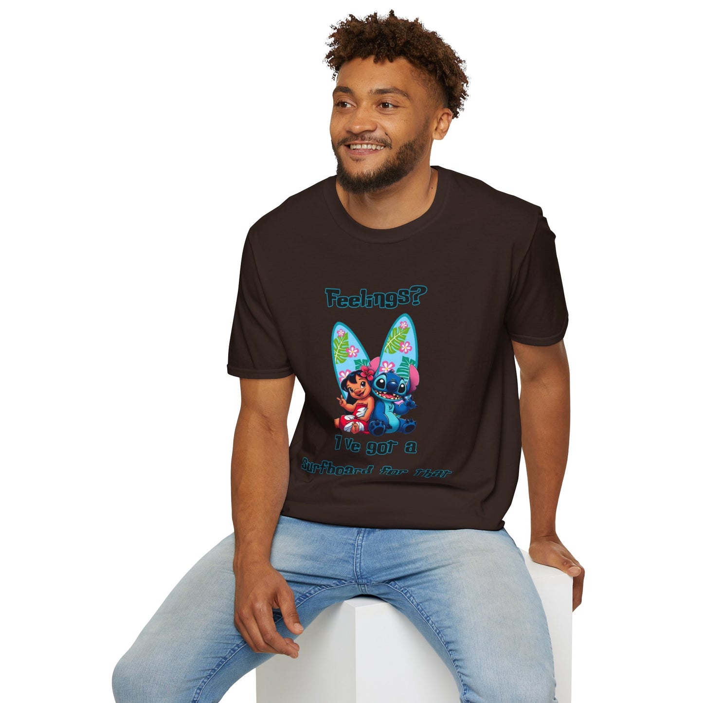 Surfboard Lilo & Stitch Unisex T-Shirt