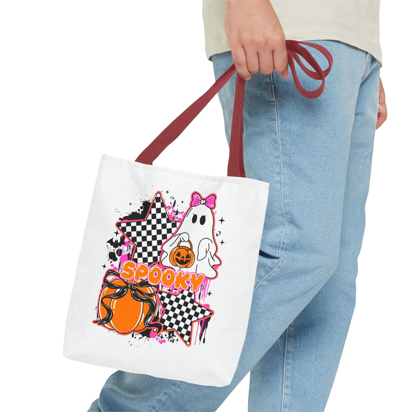 Halloween Trick or Treat Tote Bag