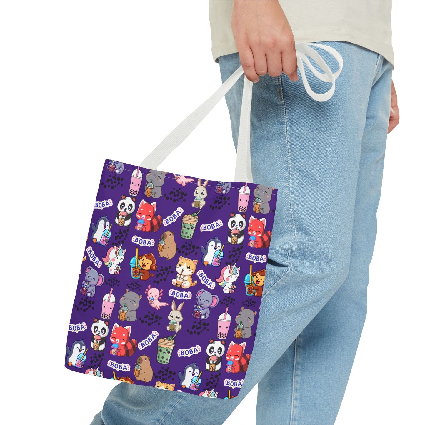 Boba Animal Tote Bag