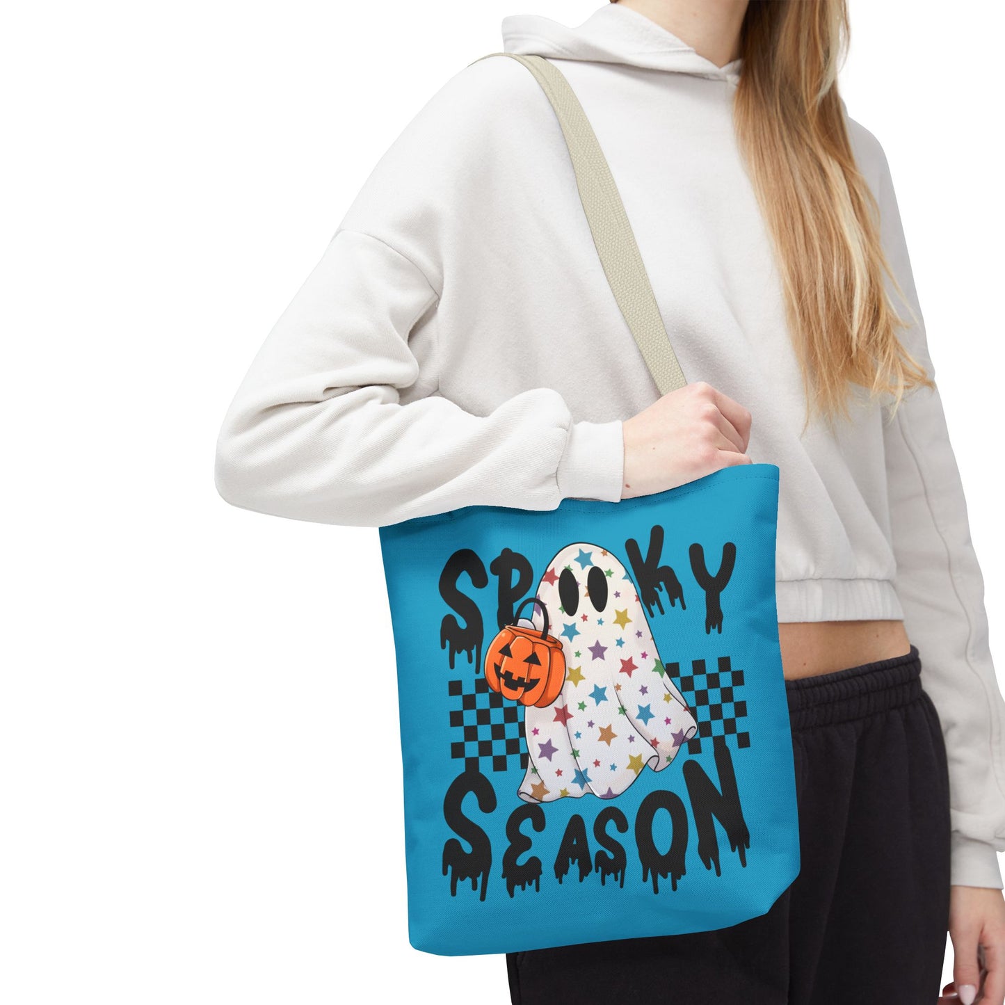 Ghost Tote Bag - Spooky Season Halloween Accessory