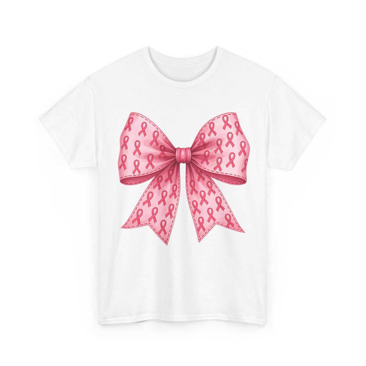 Breast Cancer Bow Tee