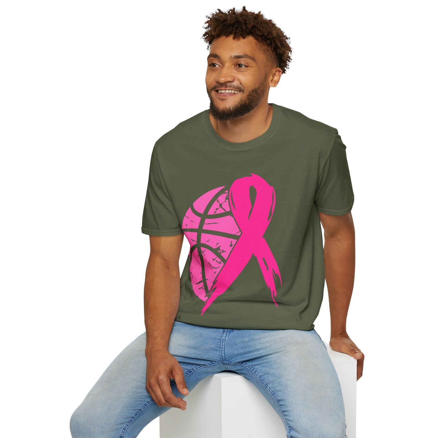 Basketball Cancer Awareness T-Shirt