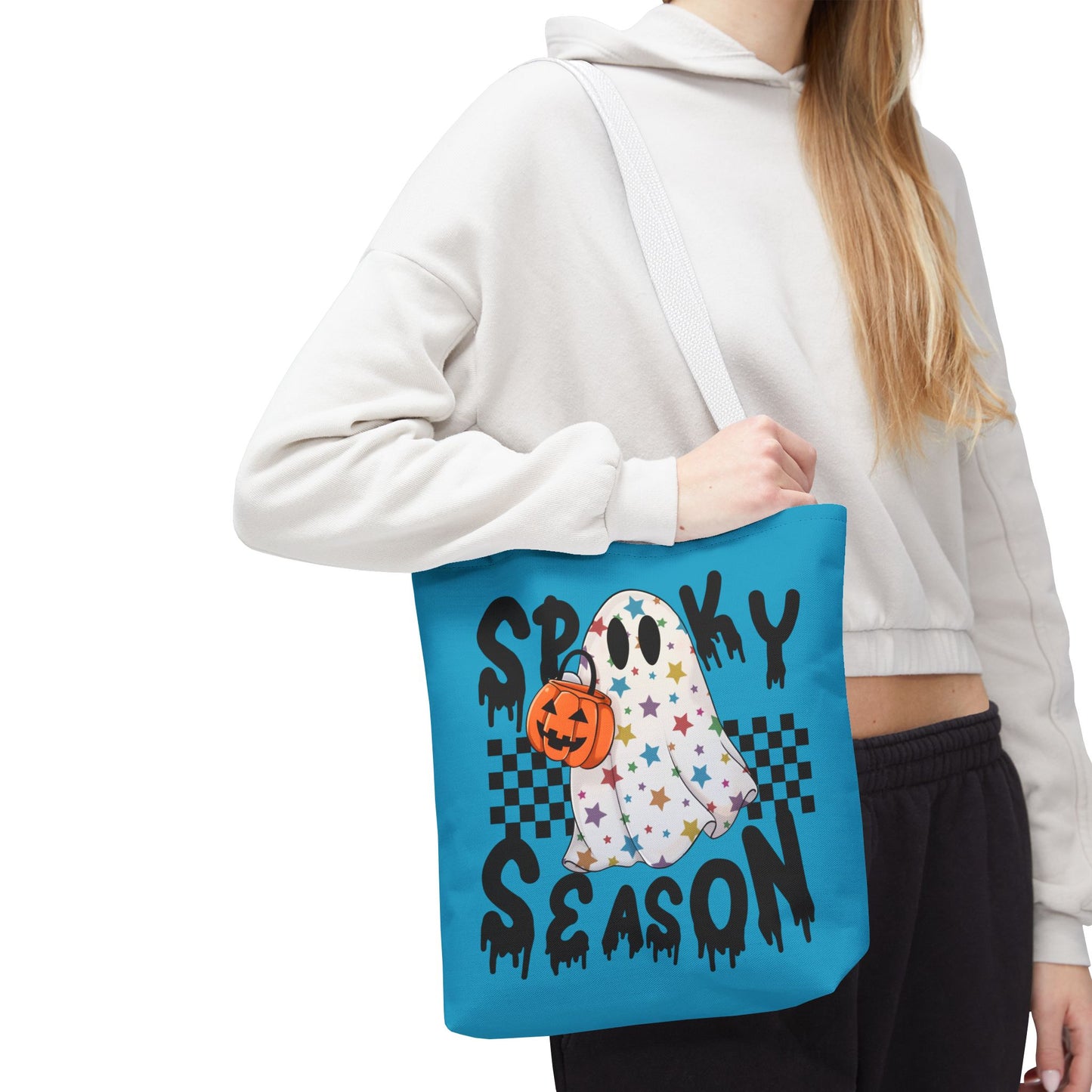 Ghost Tote Bag - Spooky Season Halloween Accessory