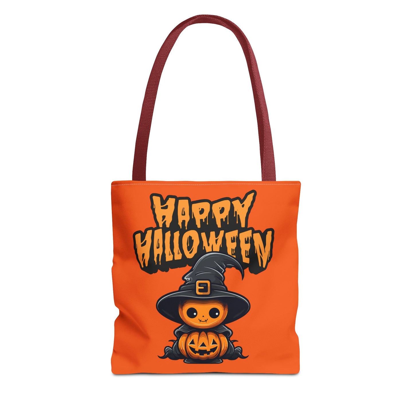 Halloween Pumpkin/Witch Tote Bag