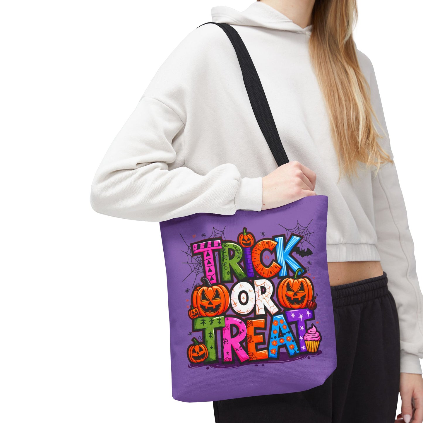 Halloween Trick or Treat Tote Bag
