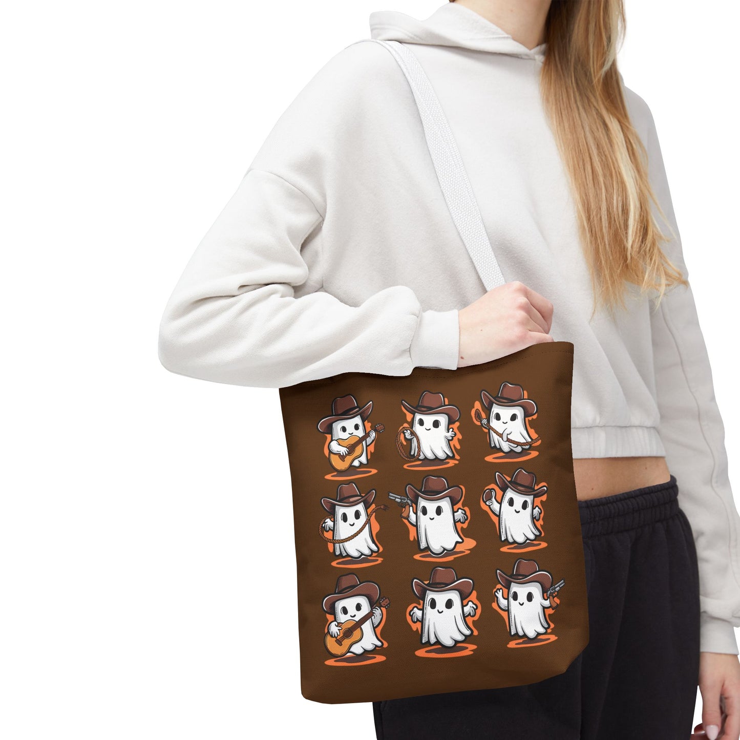 Cowboy Ghost Tote Bag