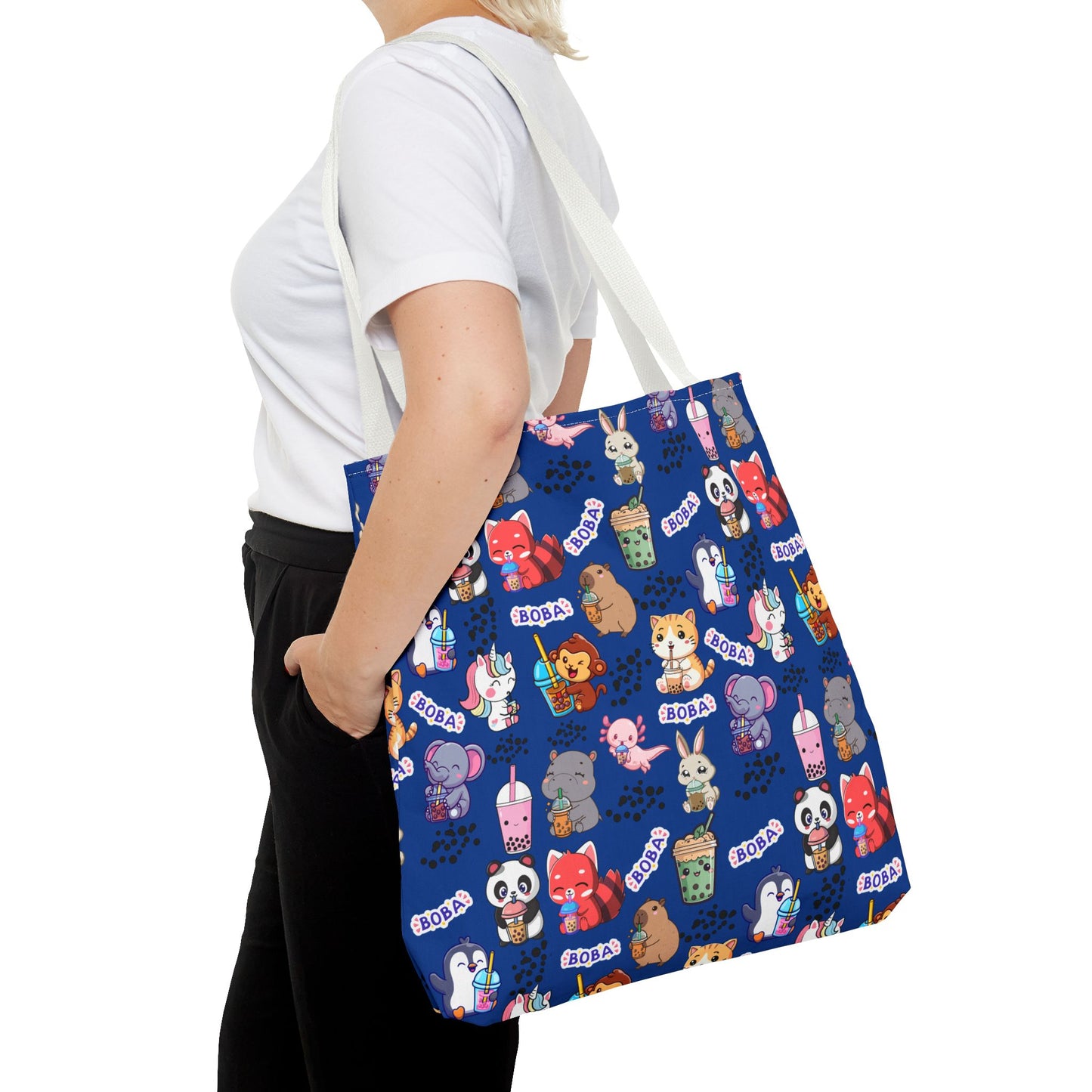 Boba Animal Tote Bag