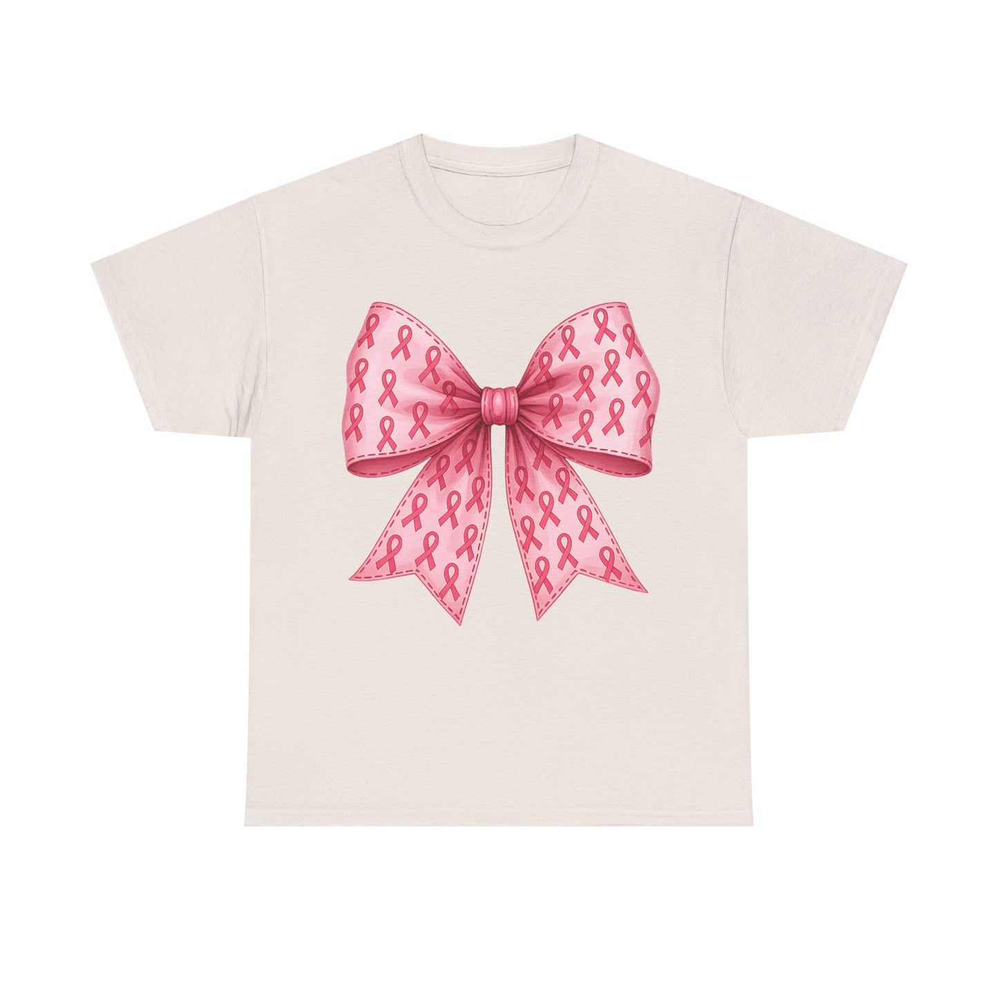 Breast Cancer Bow Tee