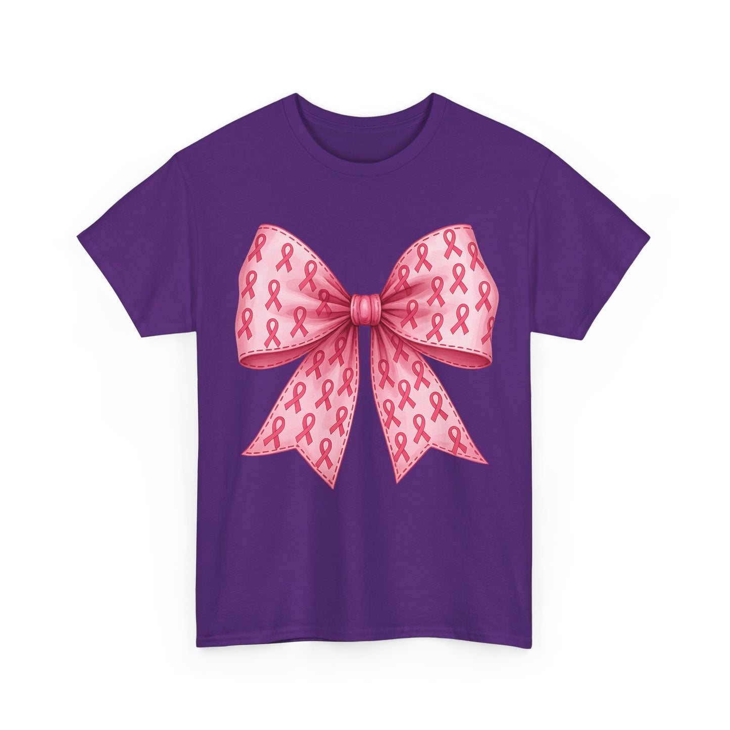 Breast Cancer Bow Tee