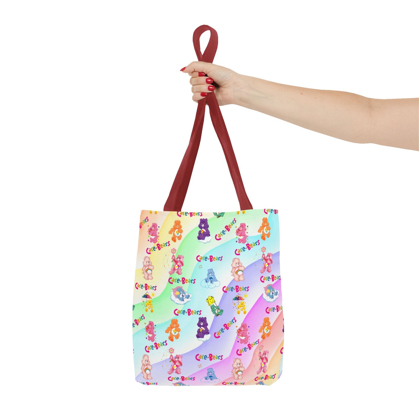 Colorful Care Bear Tote Bag