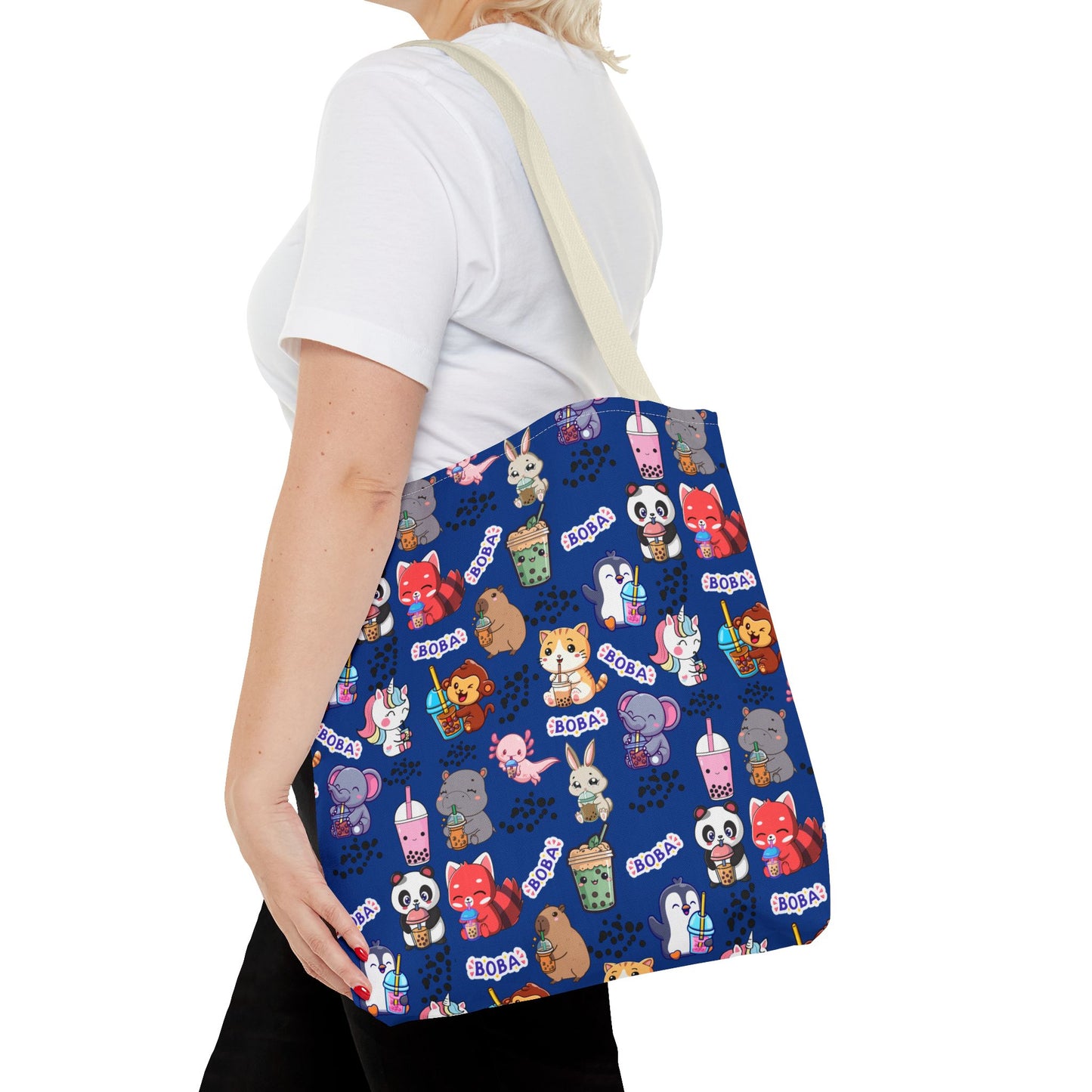 Boba Animal Tote Bag