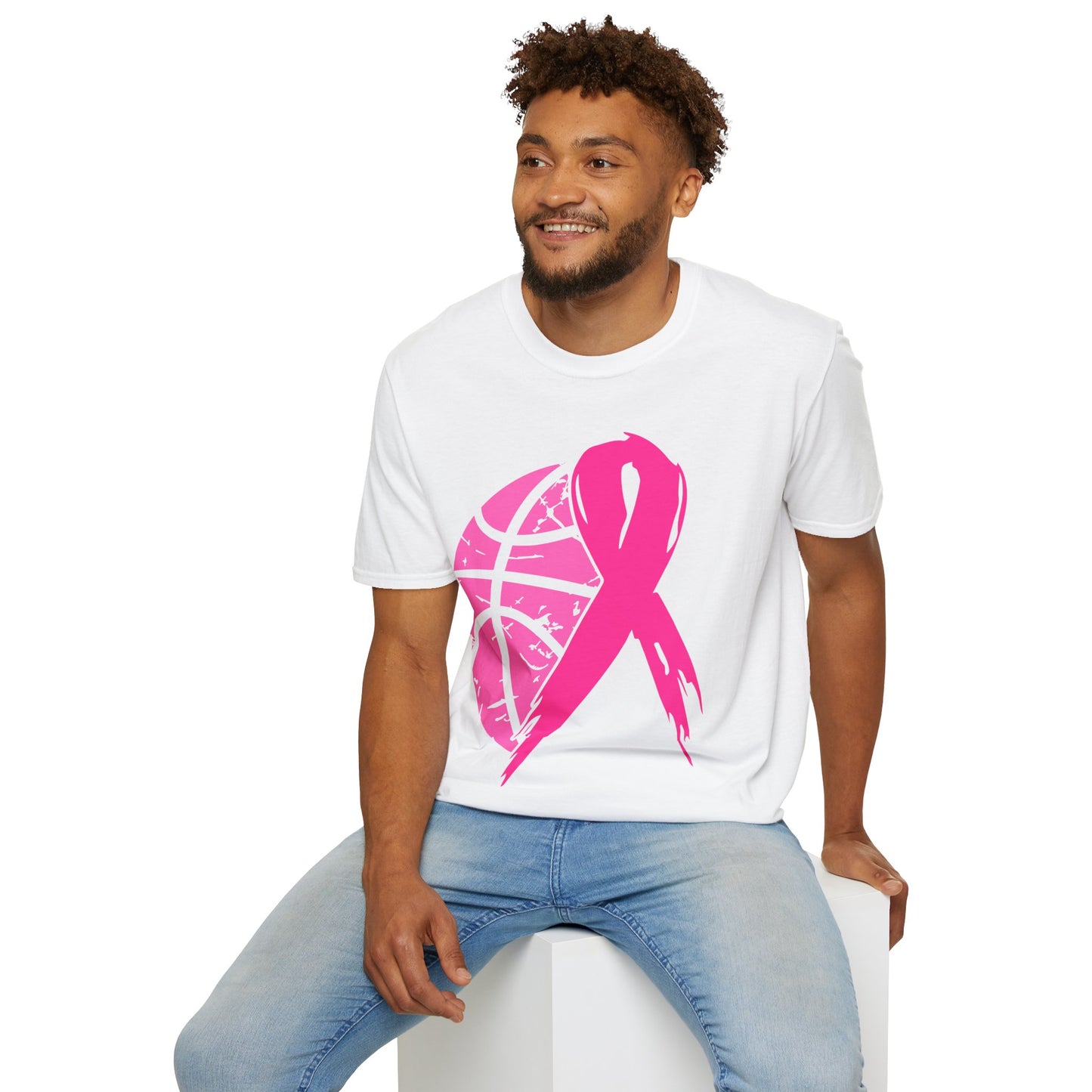 Basketball Cancer Awareness T-Shirt