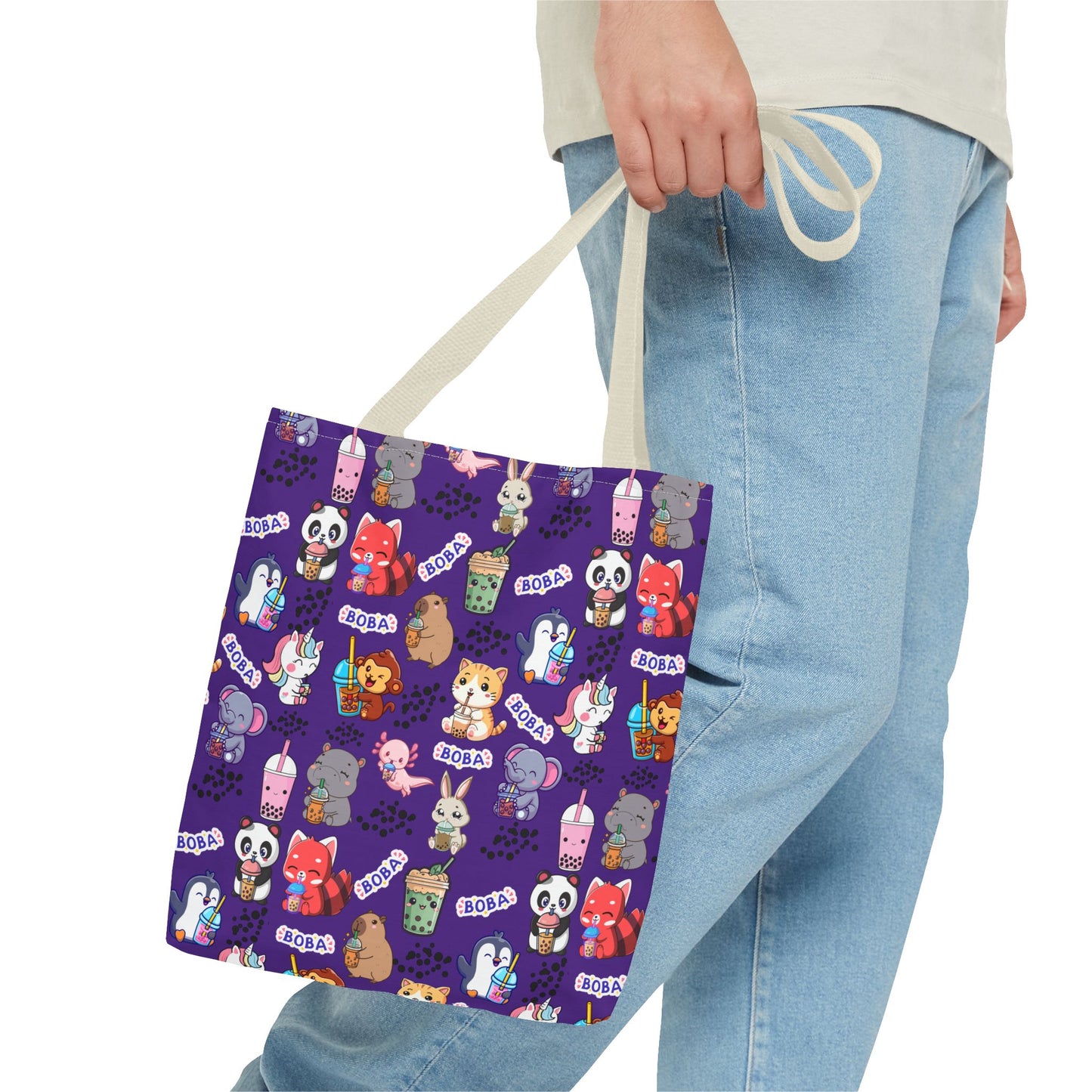 Boba Animal Tote Bag