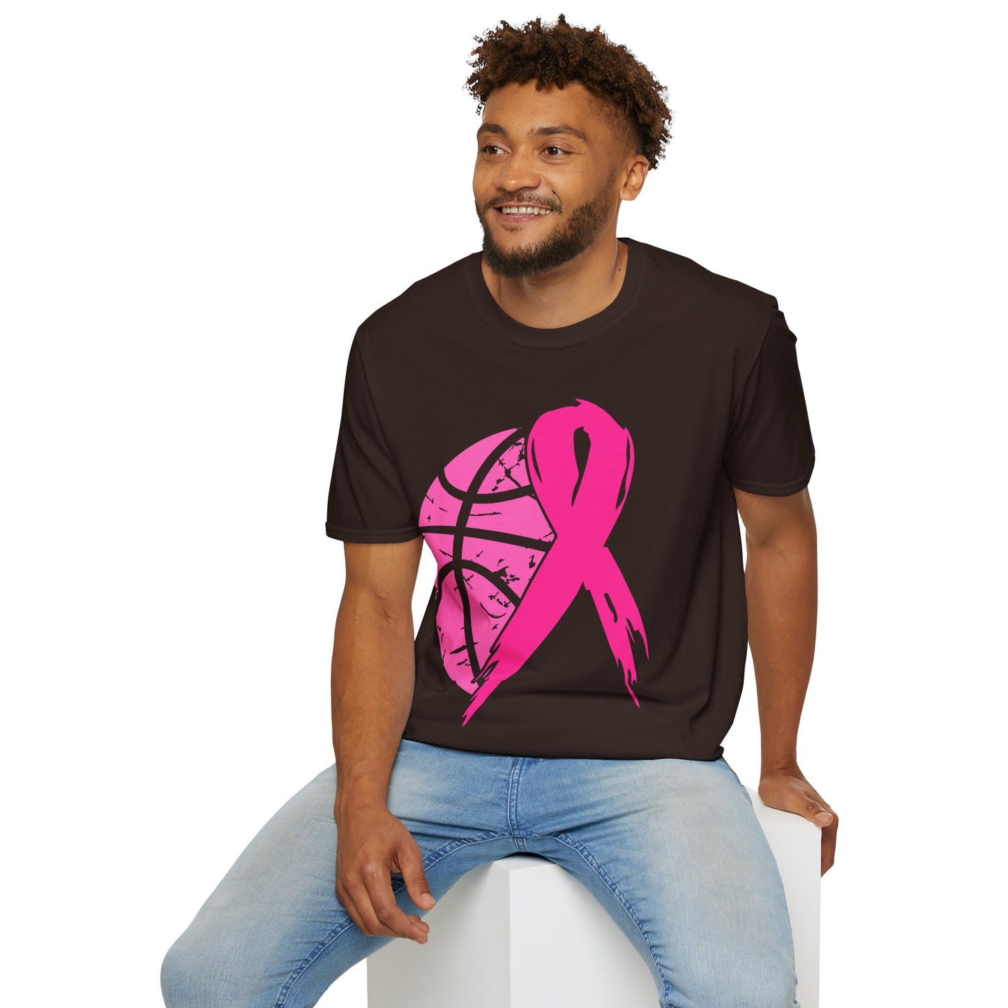 Basketball Cancer Awareness T-Shirt