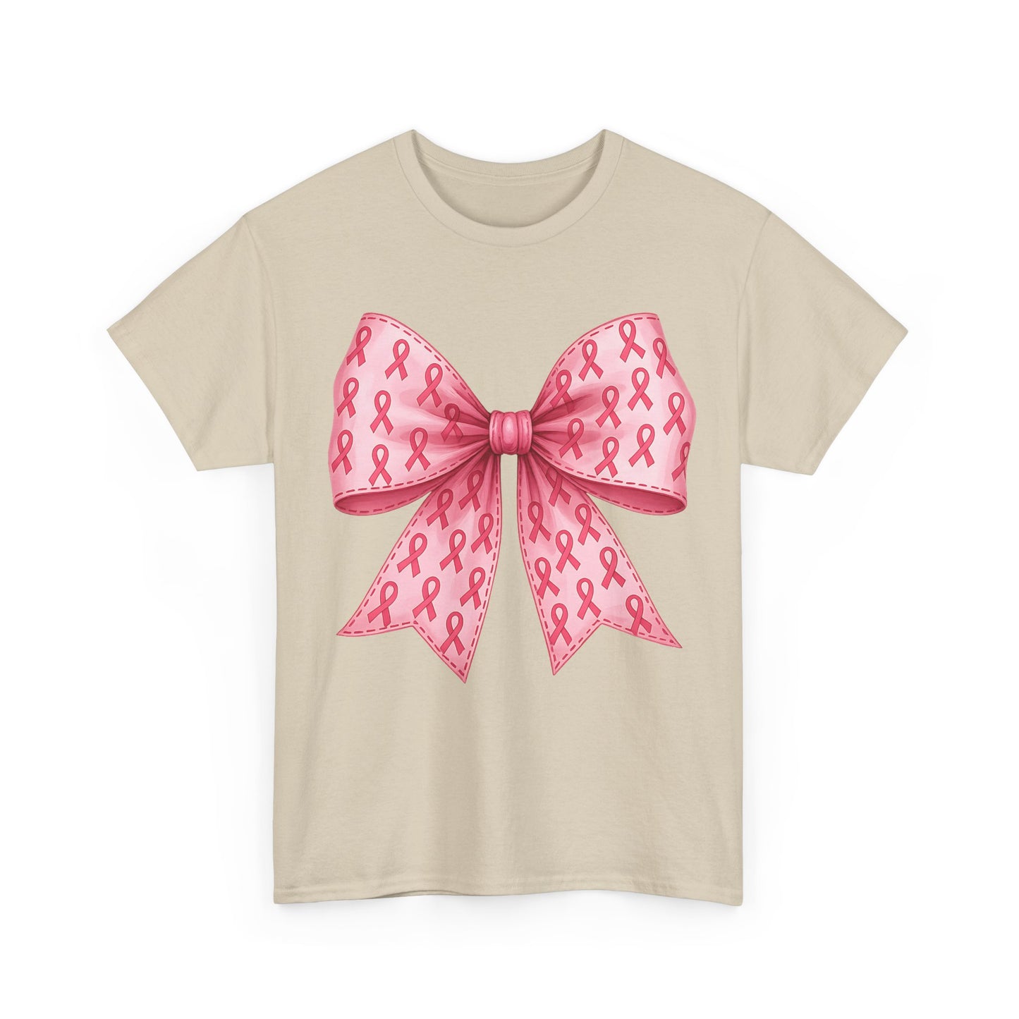 Breast Cancer Bow Tee