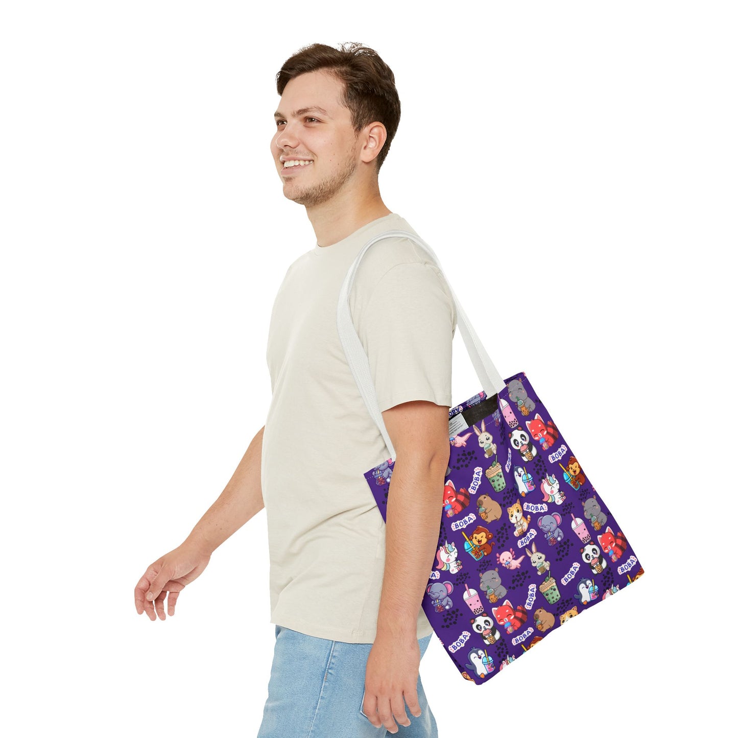 Boba Animal Tote Bag