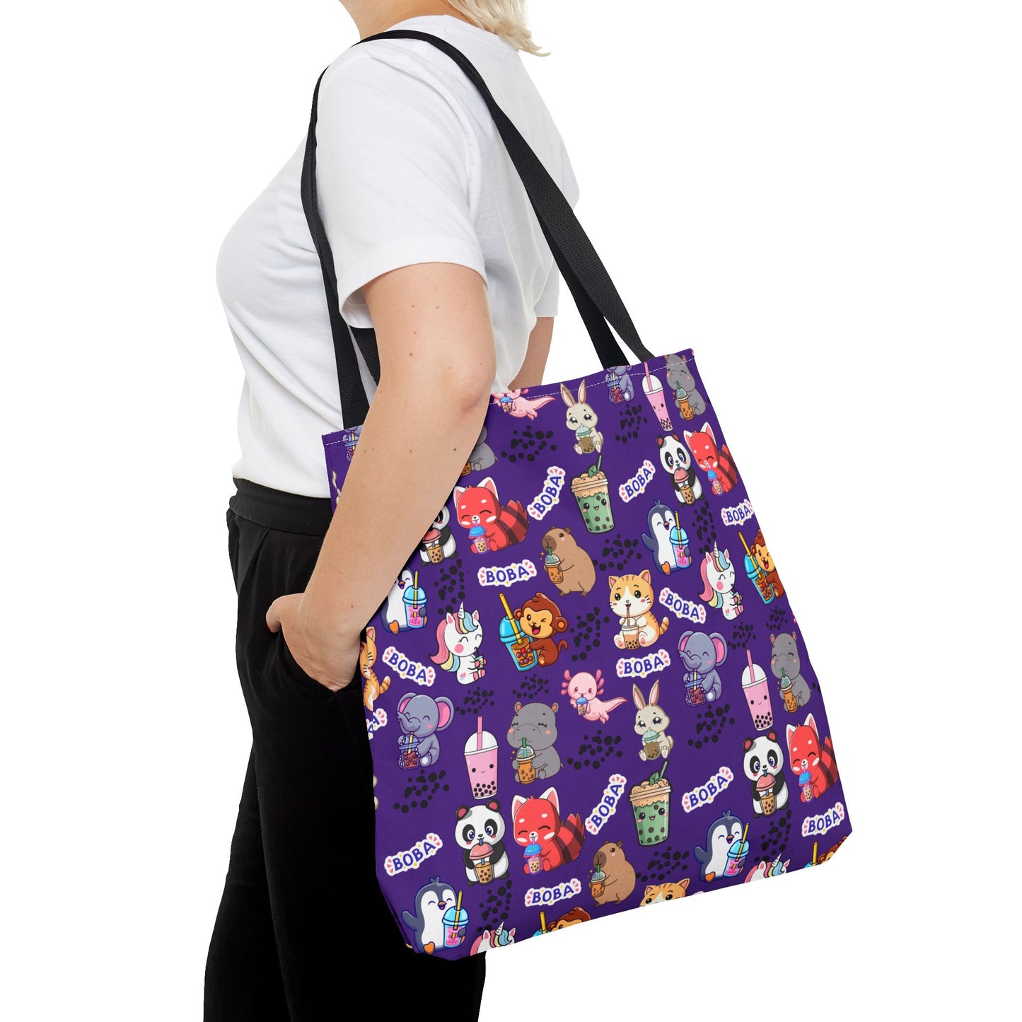 Boba Animal Tote Bag