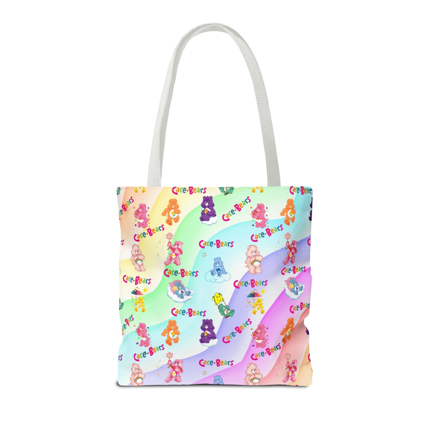 Colorful Care Bear Tote Bag