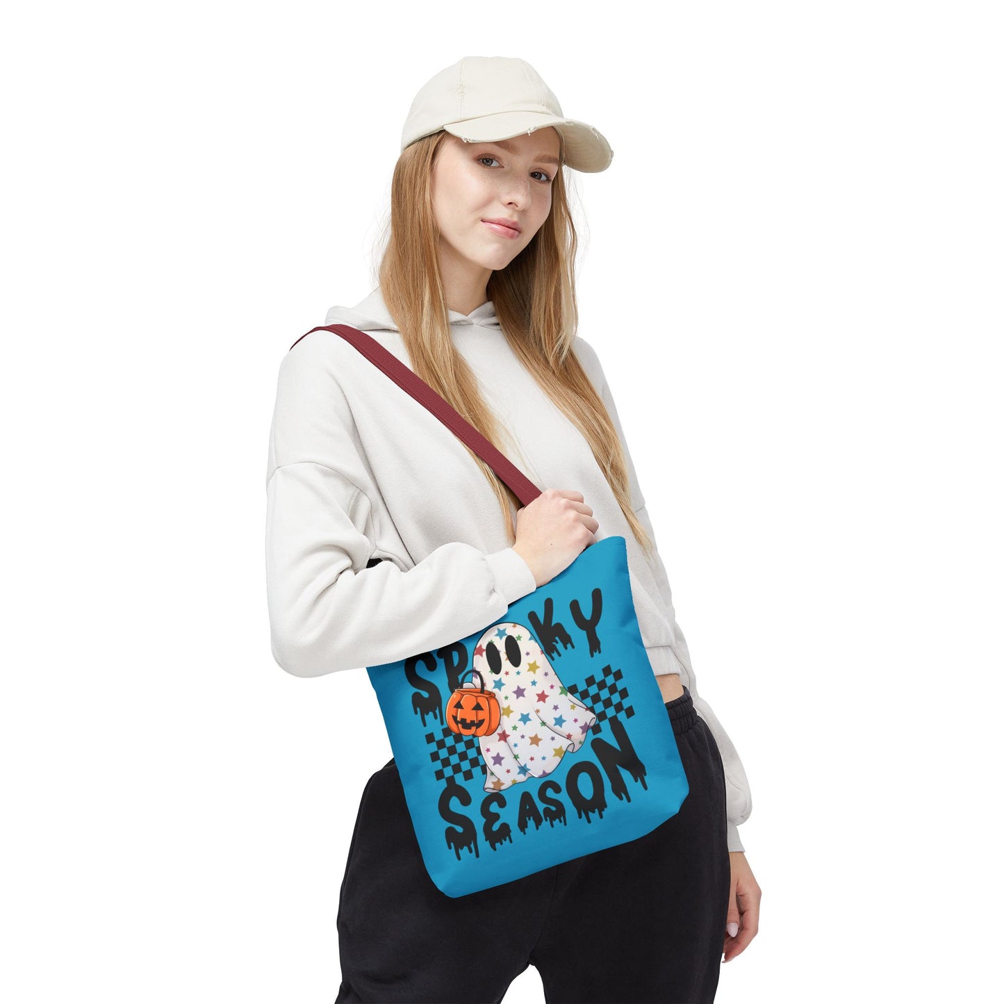 Ghost Tote Bag - Spooky Season Halloween Accessory