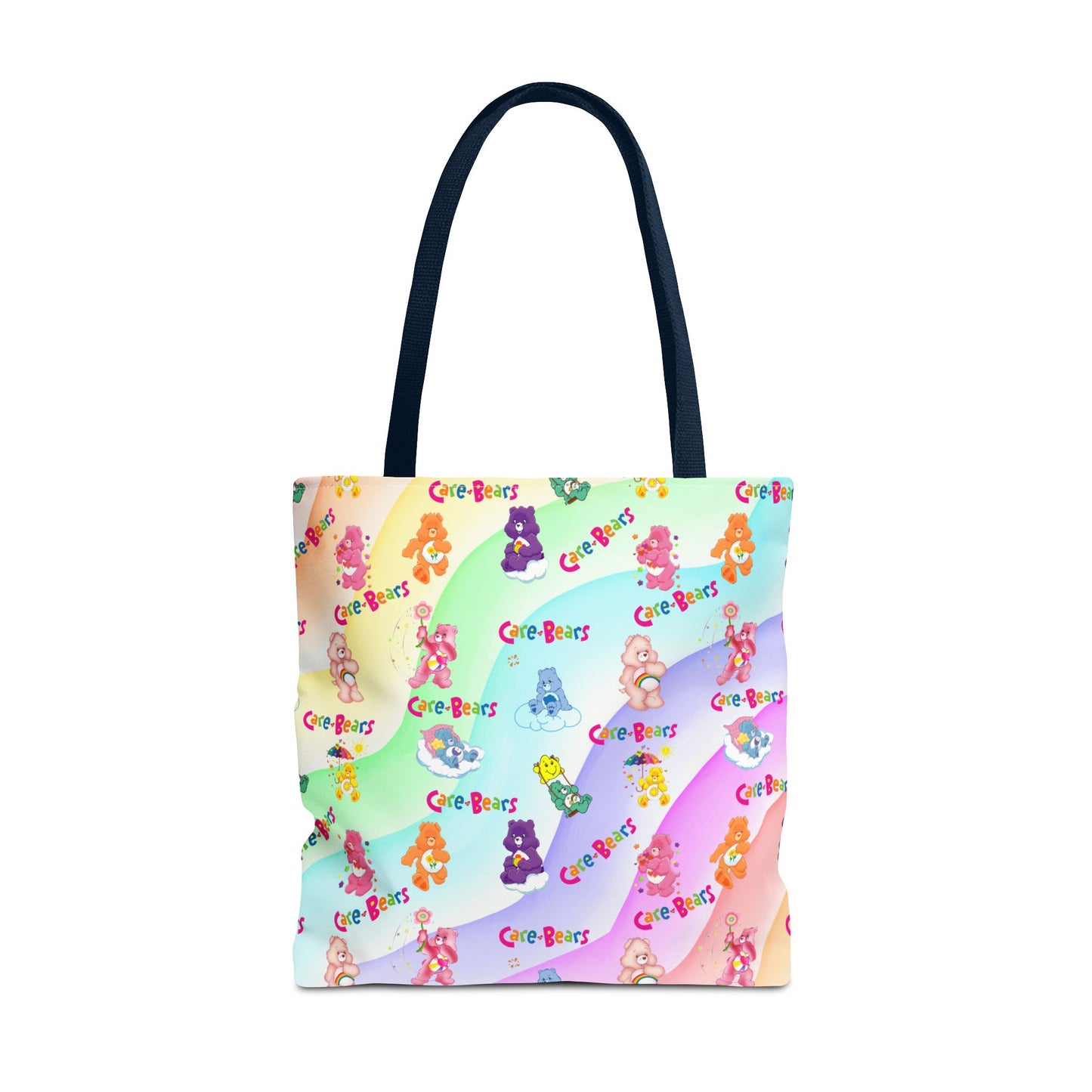 Colorful Care Bear Tote Bag