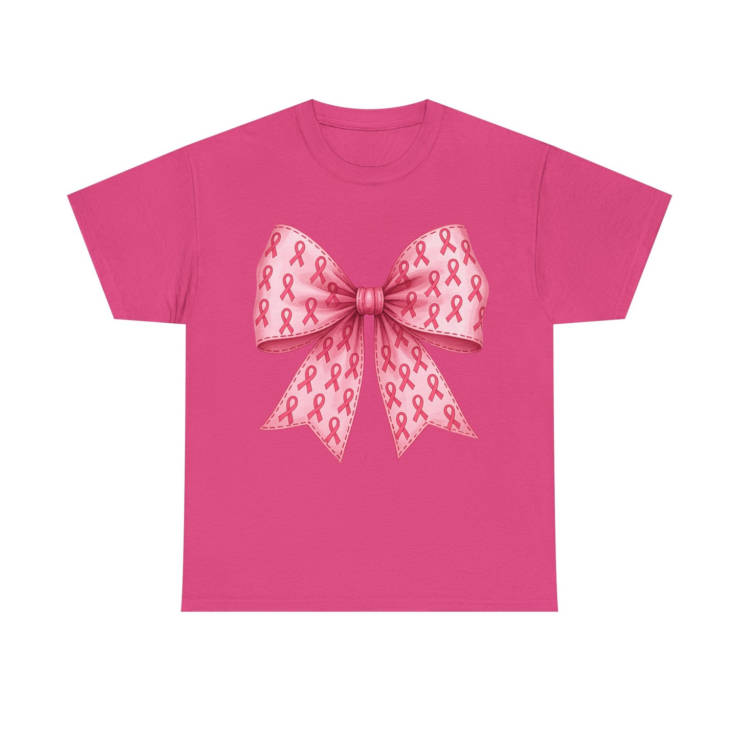 Breast Cancer Bow Tee