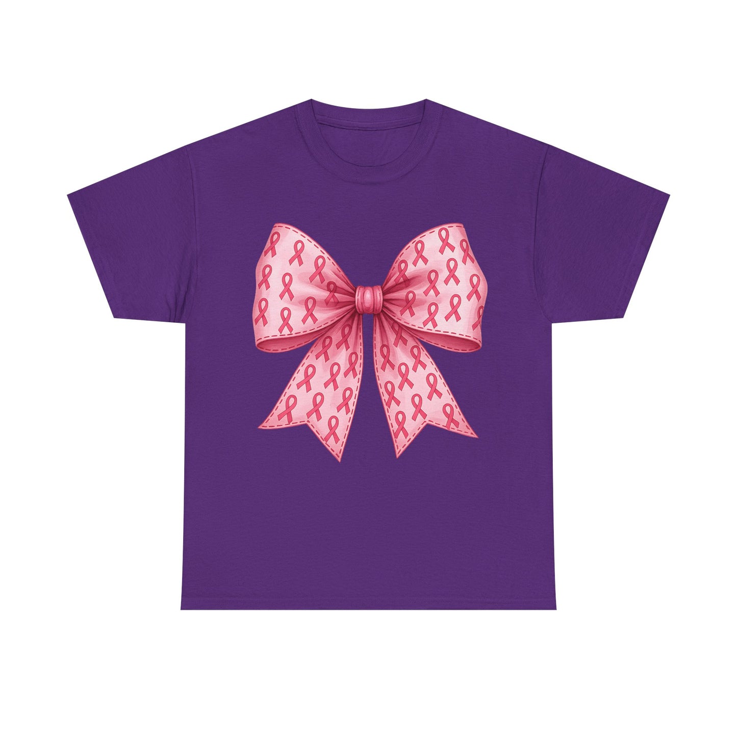 Breast Cancer Bow Tee