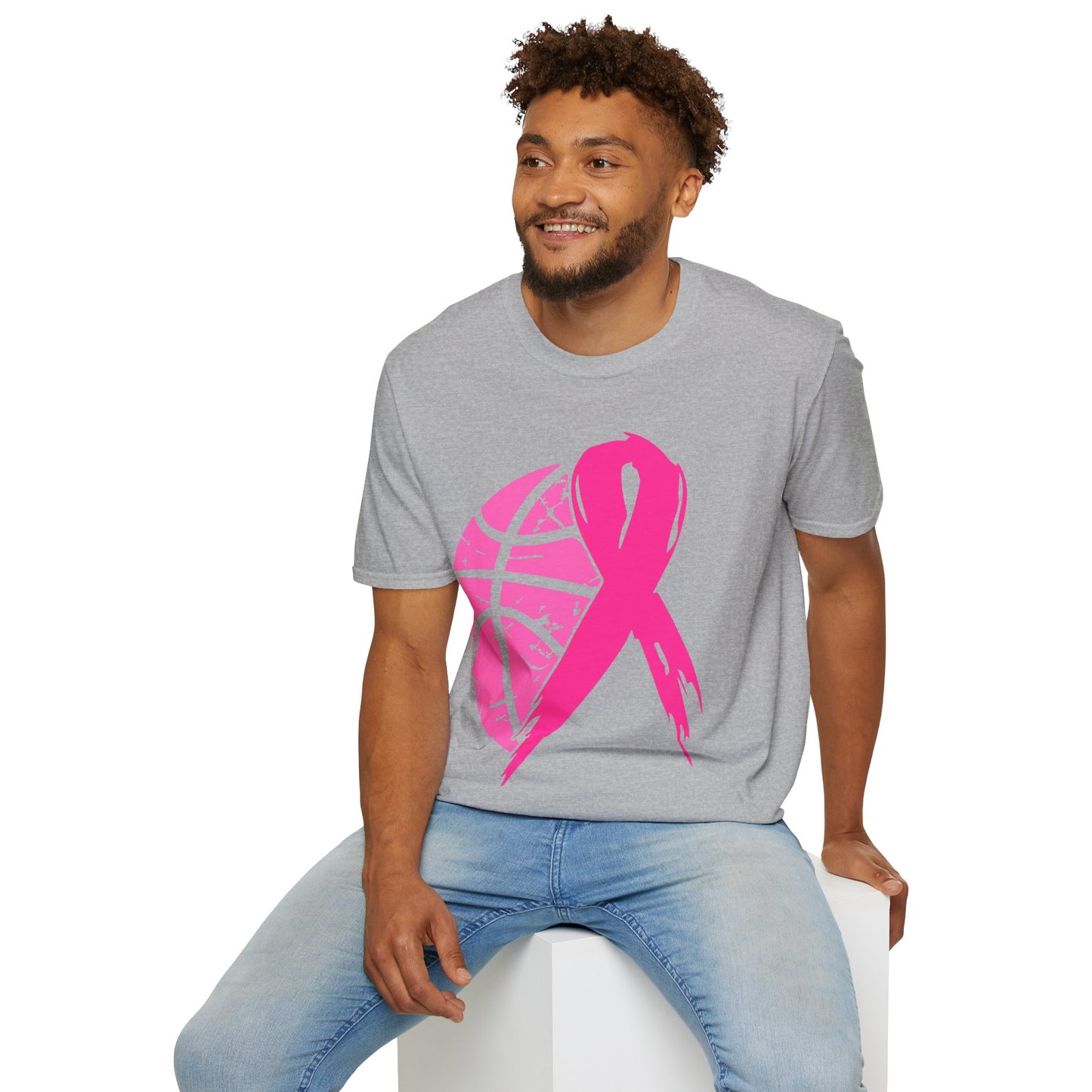 Basketball Cancer Awareness T-Shirt