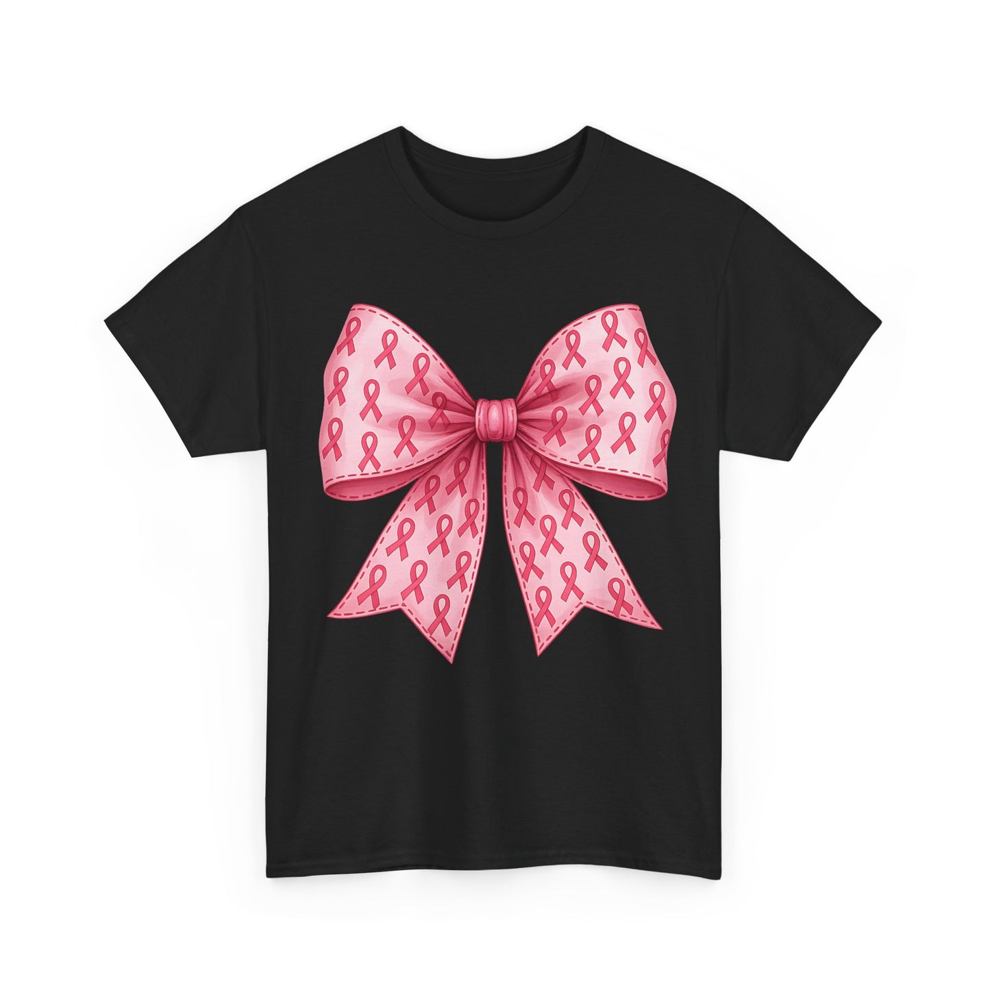 Breast Cancer Bow Tee