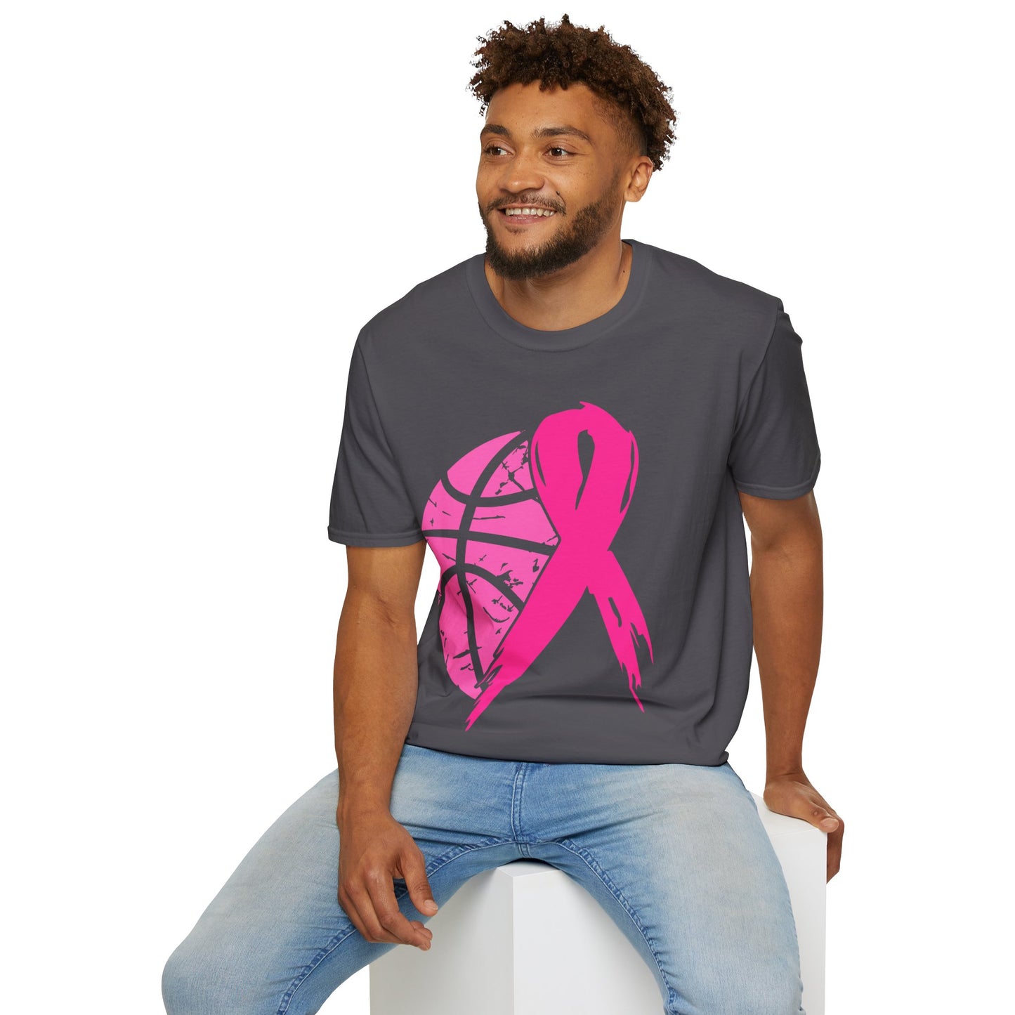 Basketball Cancer Awareness T-Shirt