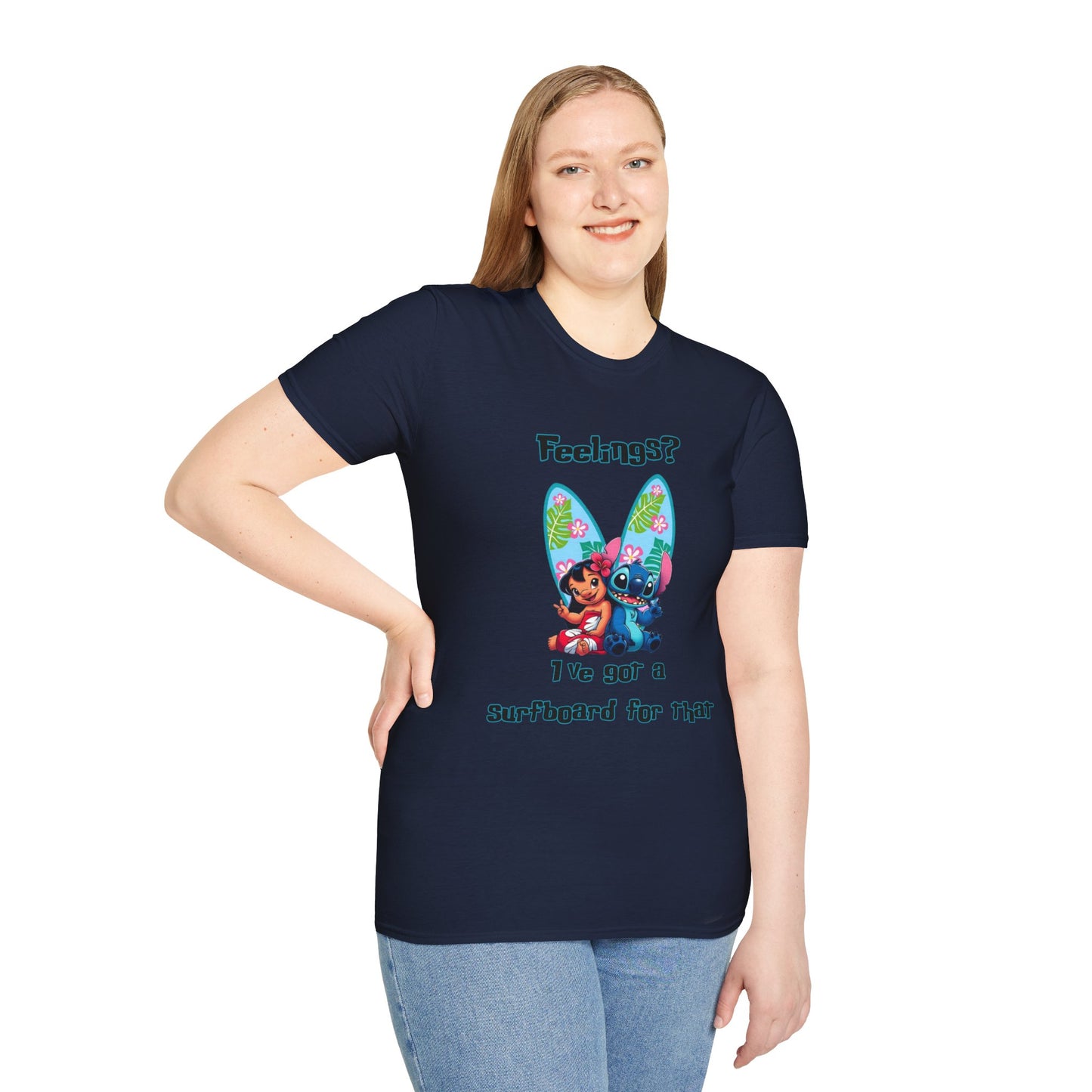 Surfboard Lilo & Stitch Unisex T-Shirt