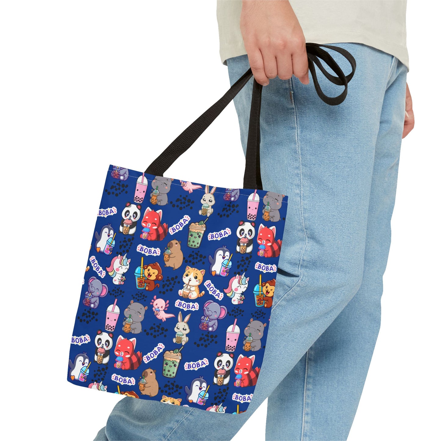 Boba Animal Tote Bag