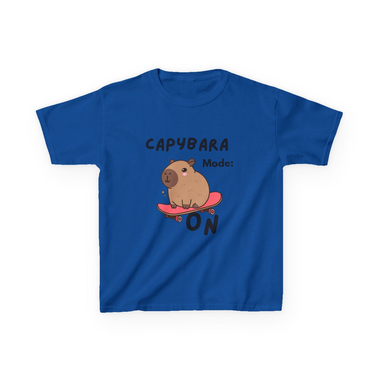 Capybara Mode On Kids Tee