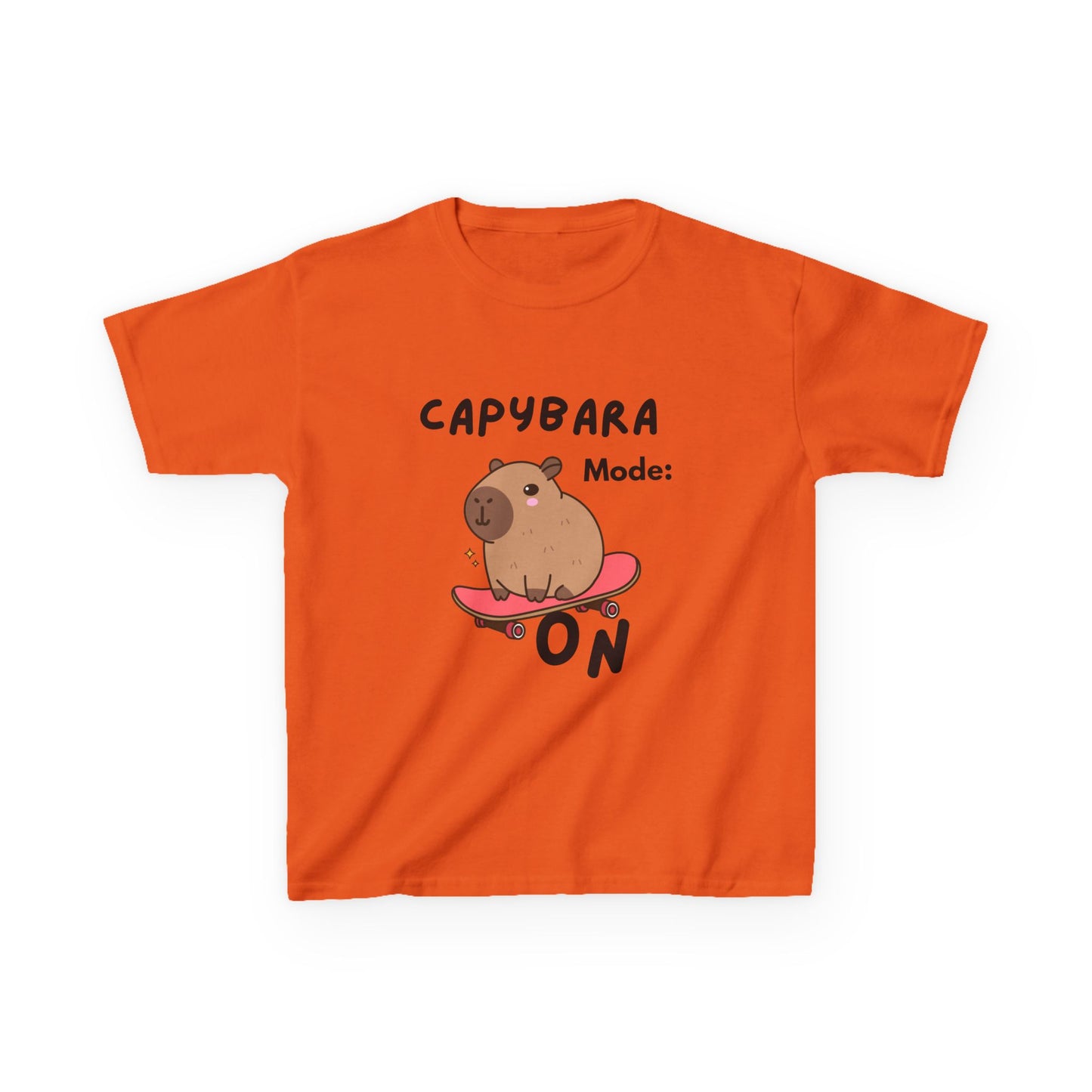 Capybara Mode On Kids Tee