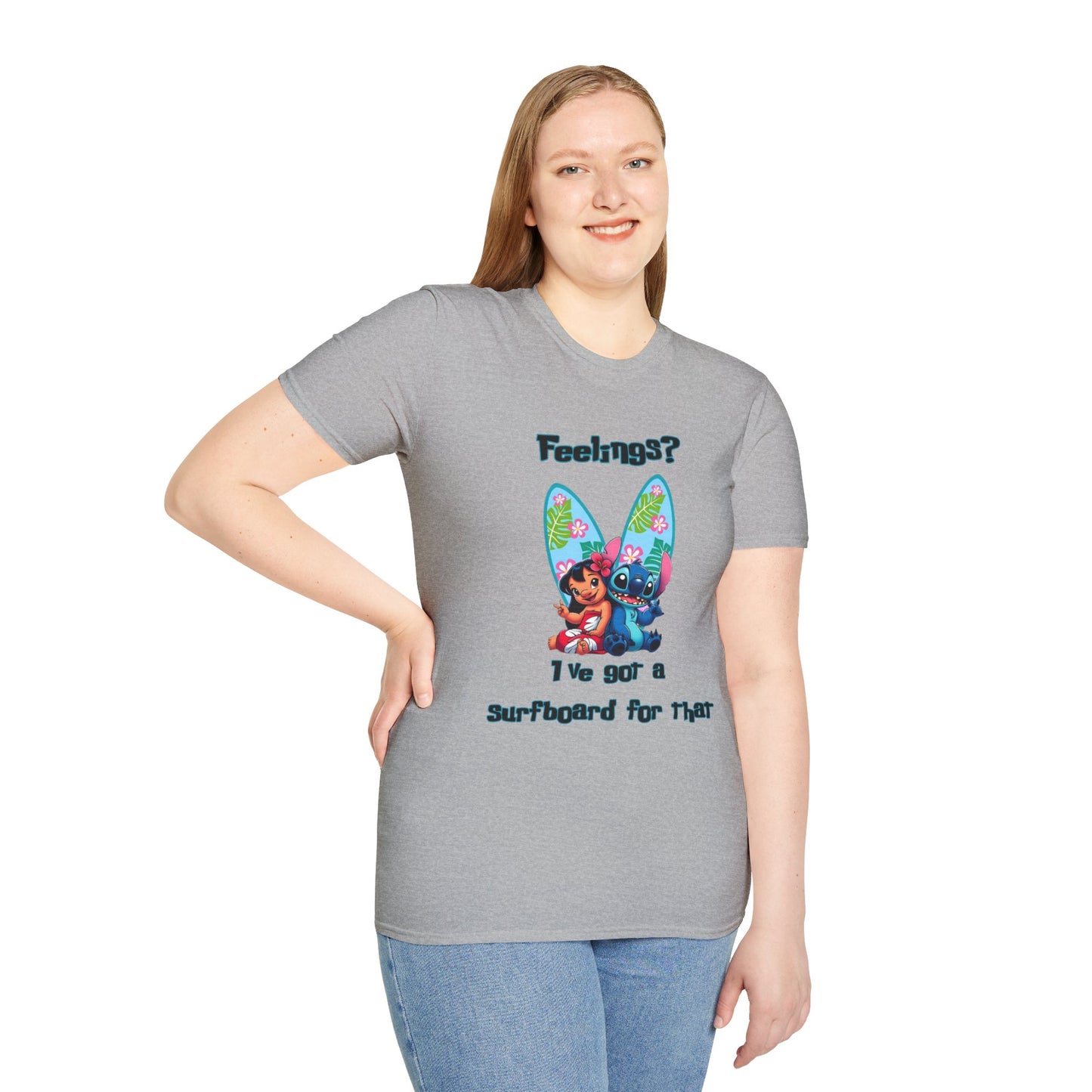 Surfboard Lilo & Stitch Unisex T-Shirt