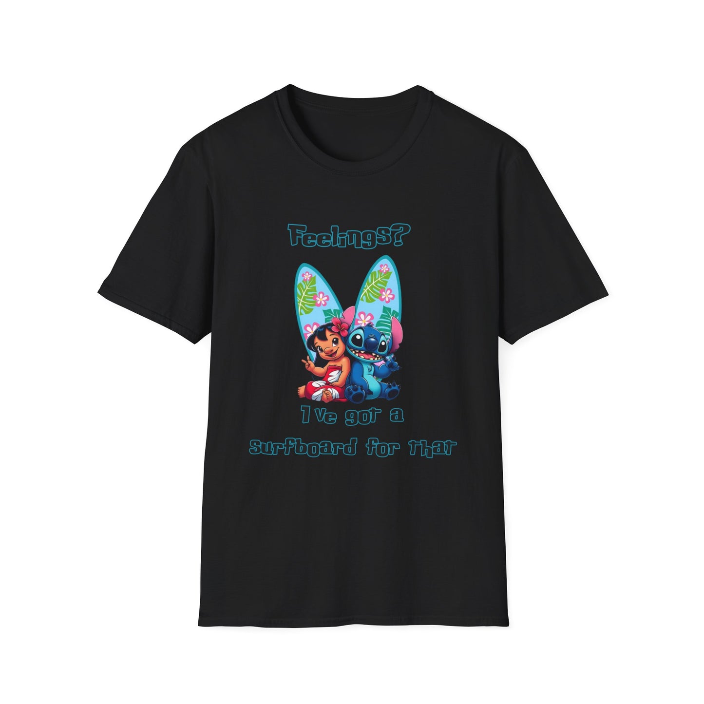 Surfboard Lilo & Stitch Unisex T-Shirt