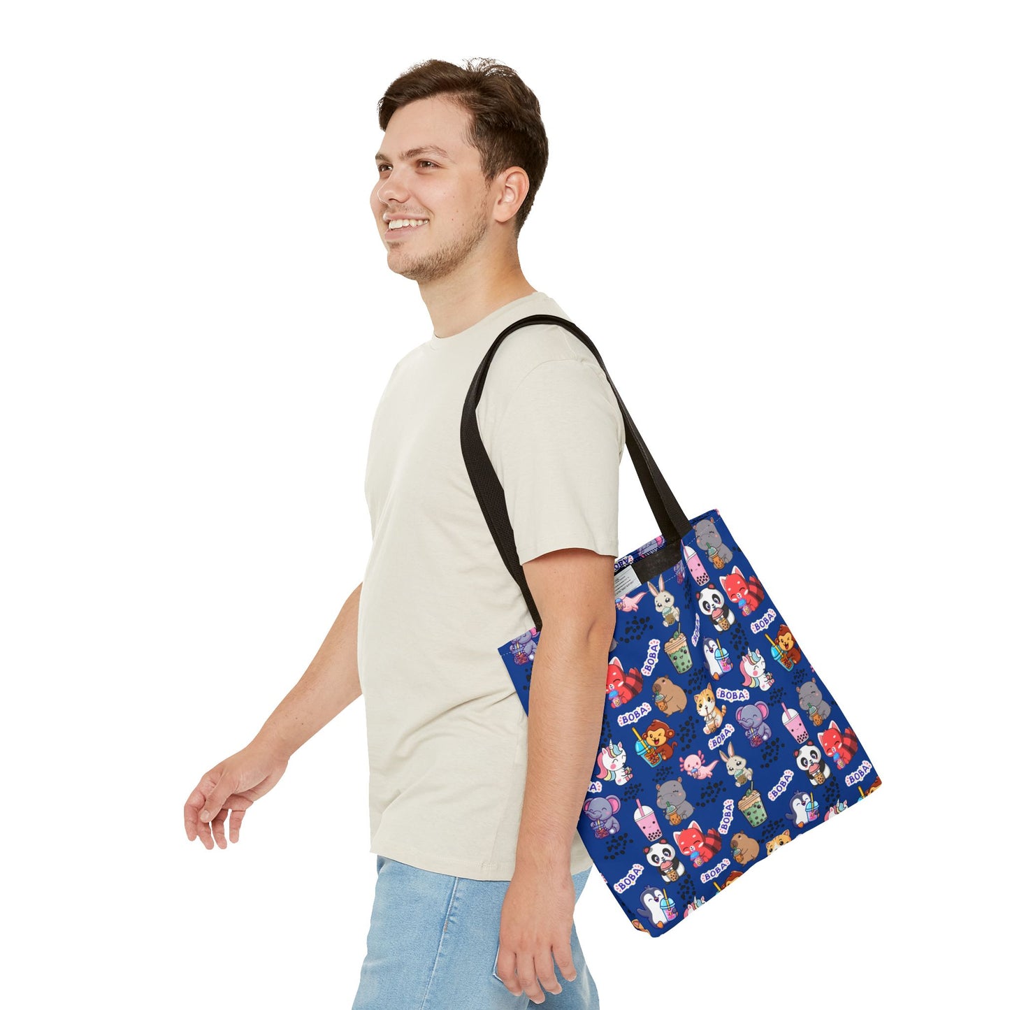 Boba Animal Tote Bag