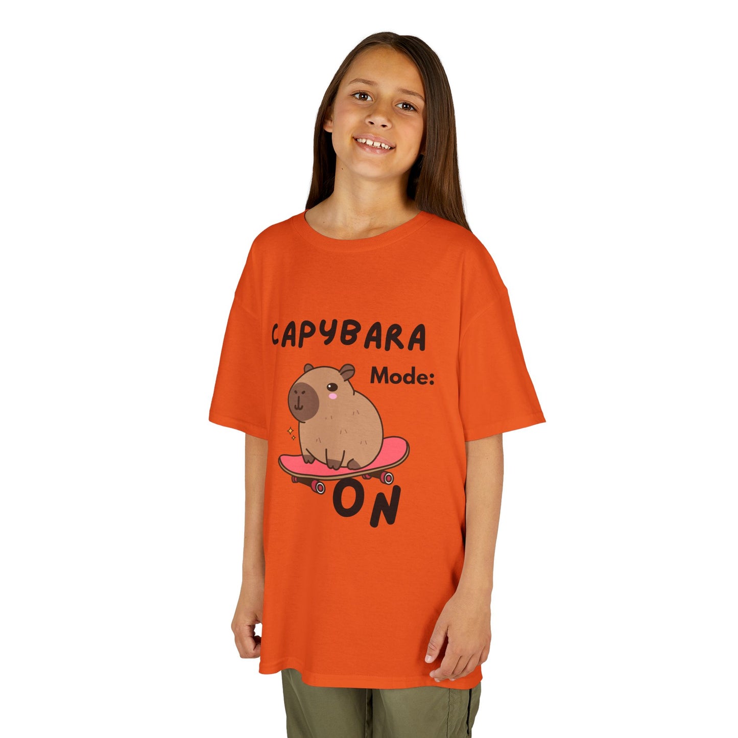 Capybara Mode On Kids Tee