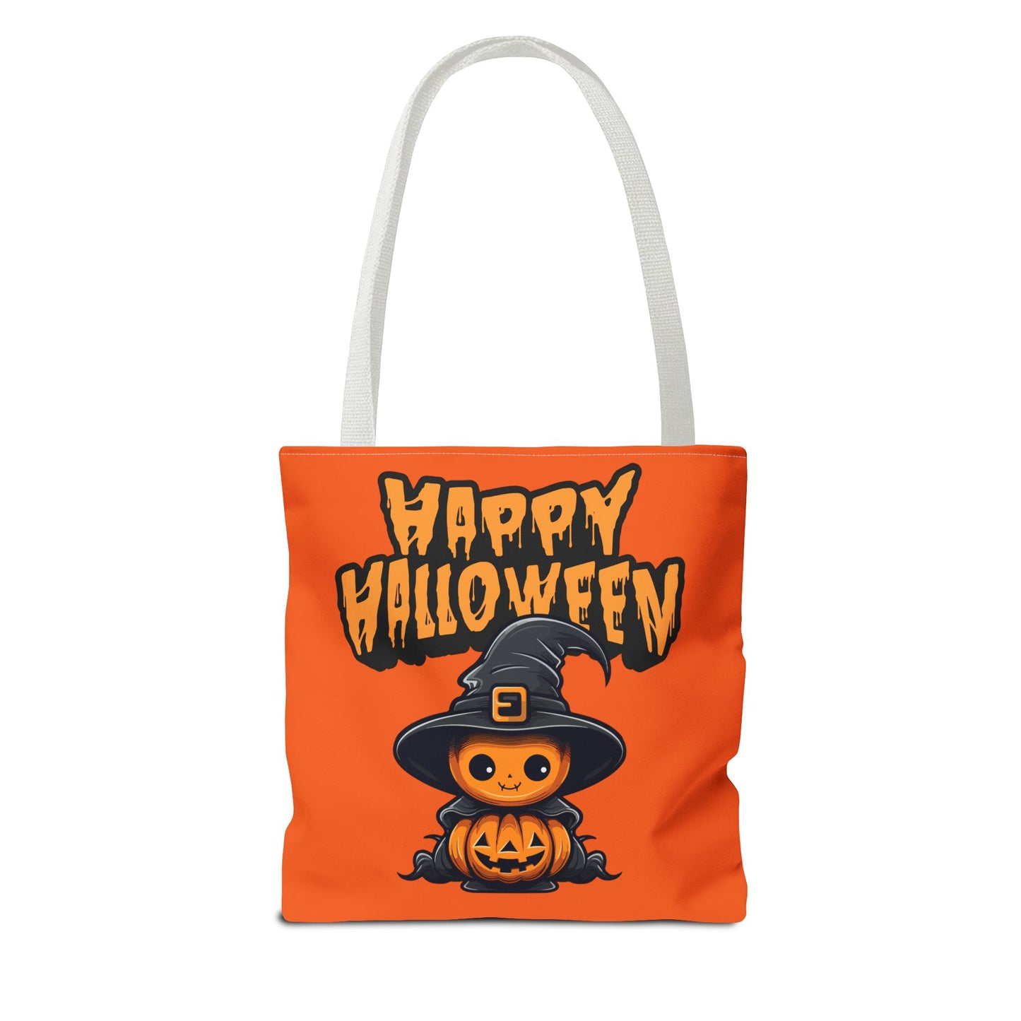 Halloween Pumpkin/Witch Tote Bag
