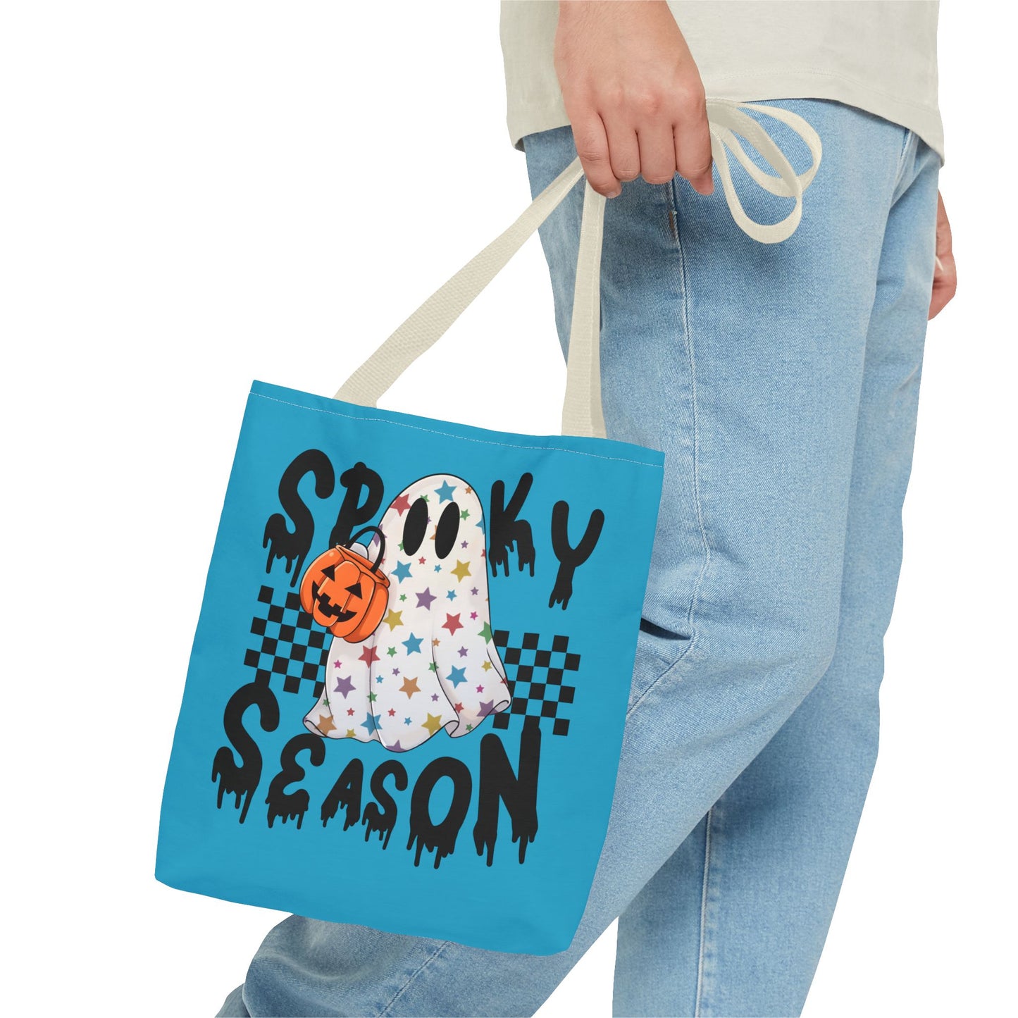 Ghost Tote Bag - Spooky Season Halloween Accessory