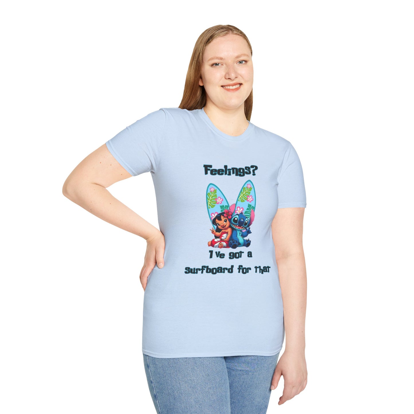 Surfboard Lilo & Stitch Unisex T-Shirt