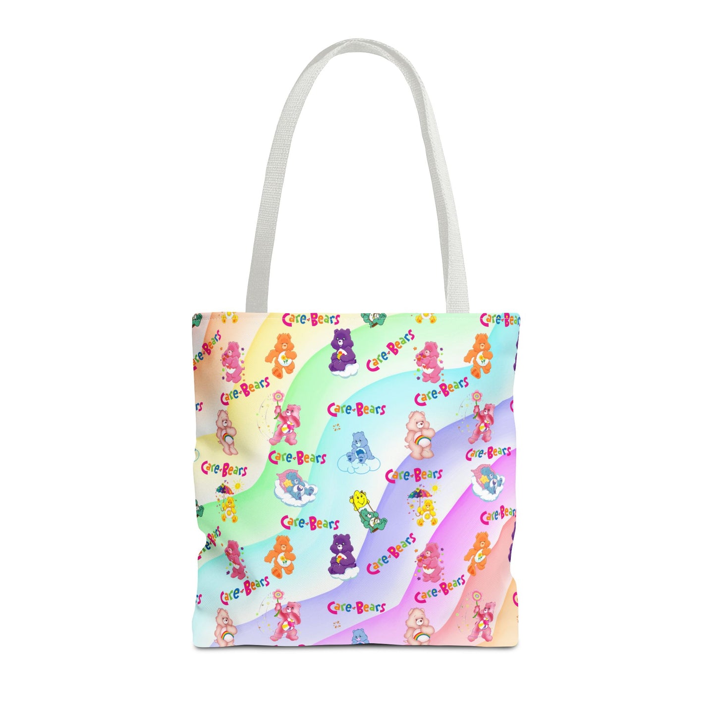 Colorful Care Bear Tote Bag